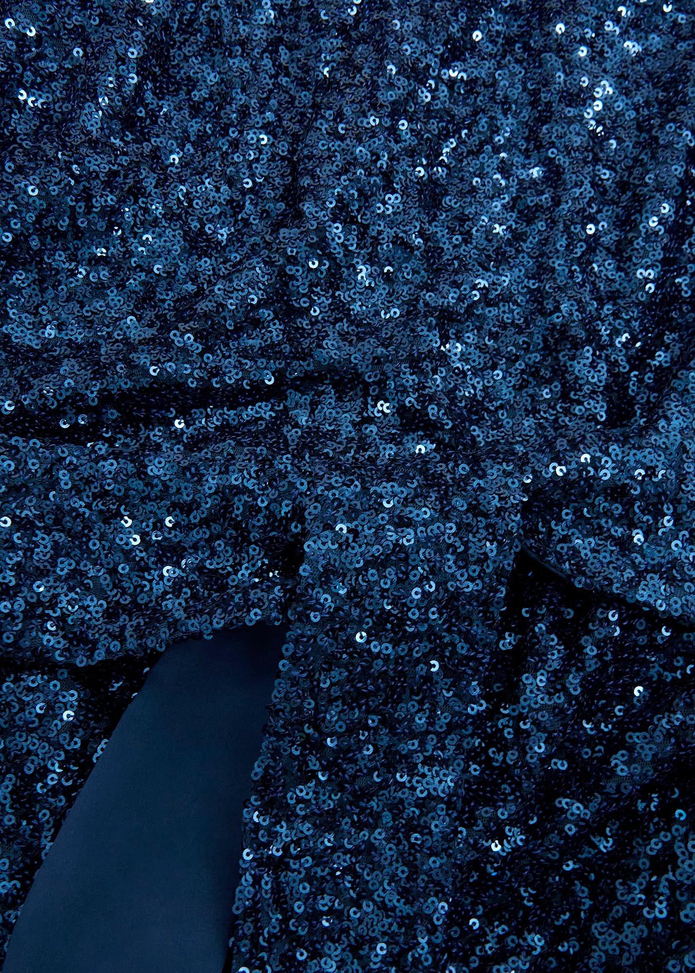 Bette Sequin Dress, Riverside Blue, hi-res