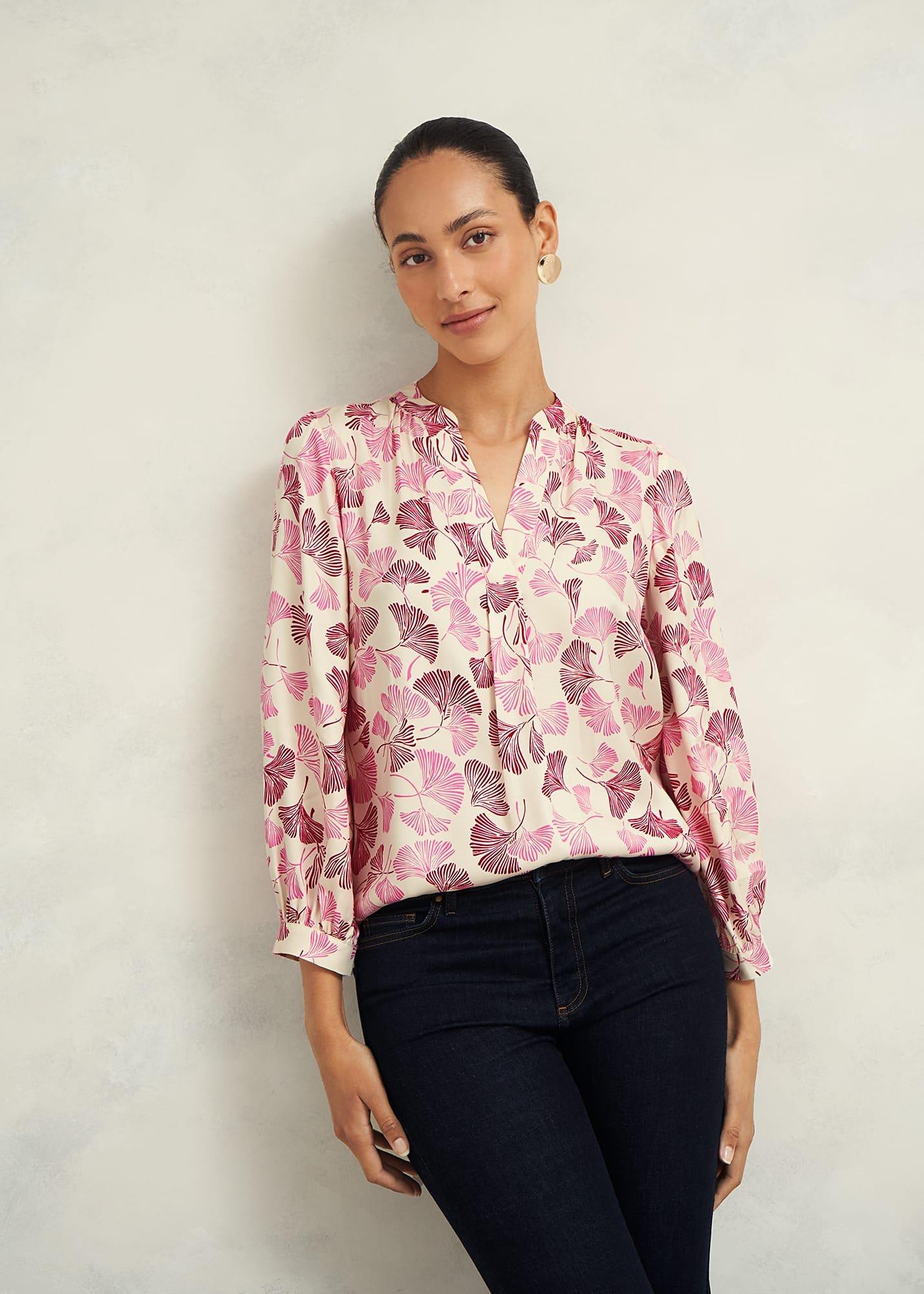 Rachael Blouse, Cream Multi, hi-res