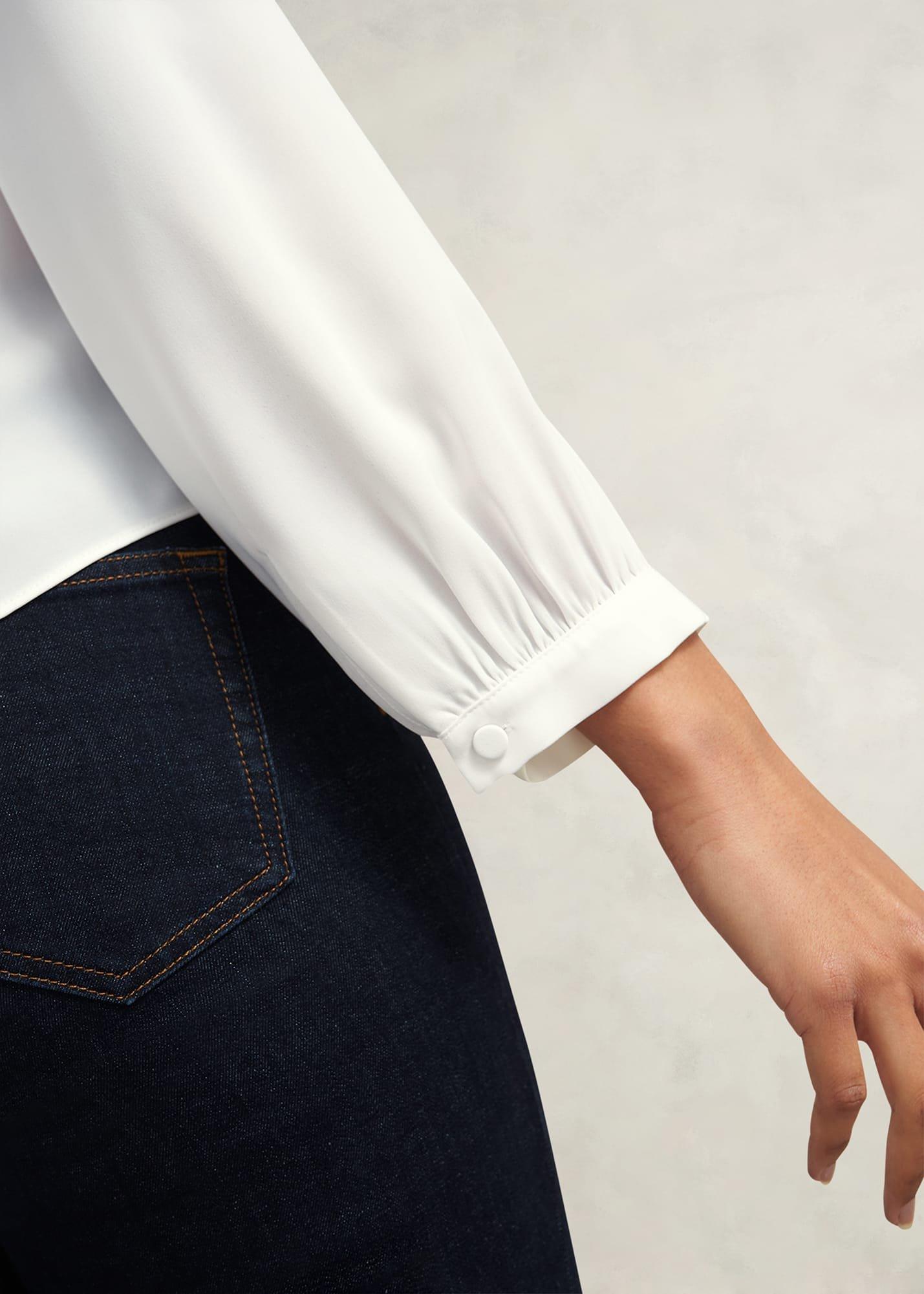 Peony Blouse, Ivory, hi-res