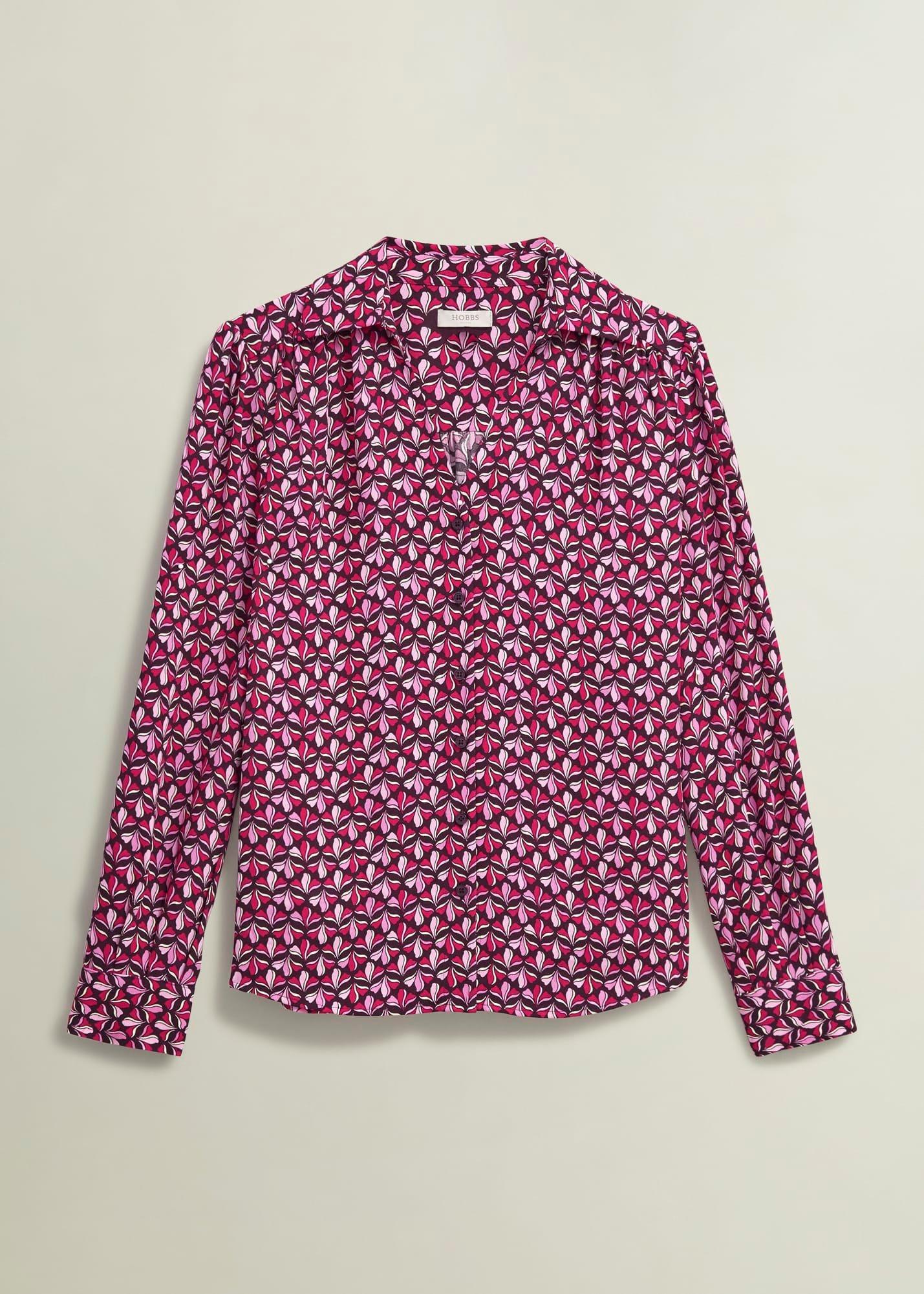 Abigail Blouse, Pink Multi, hi-res