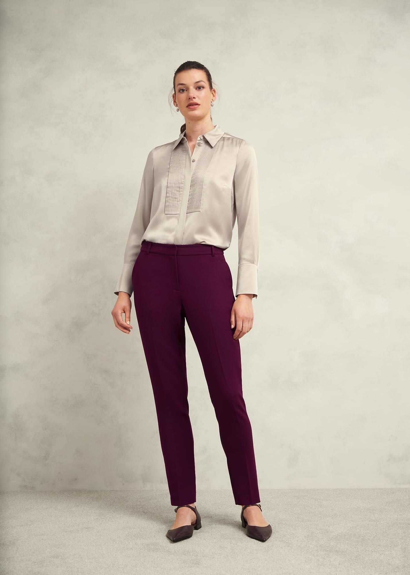 Jaya Silk Shirt, Buff Grey, hi-res