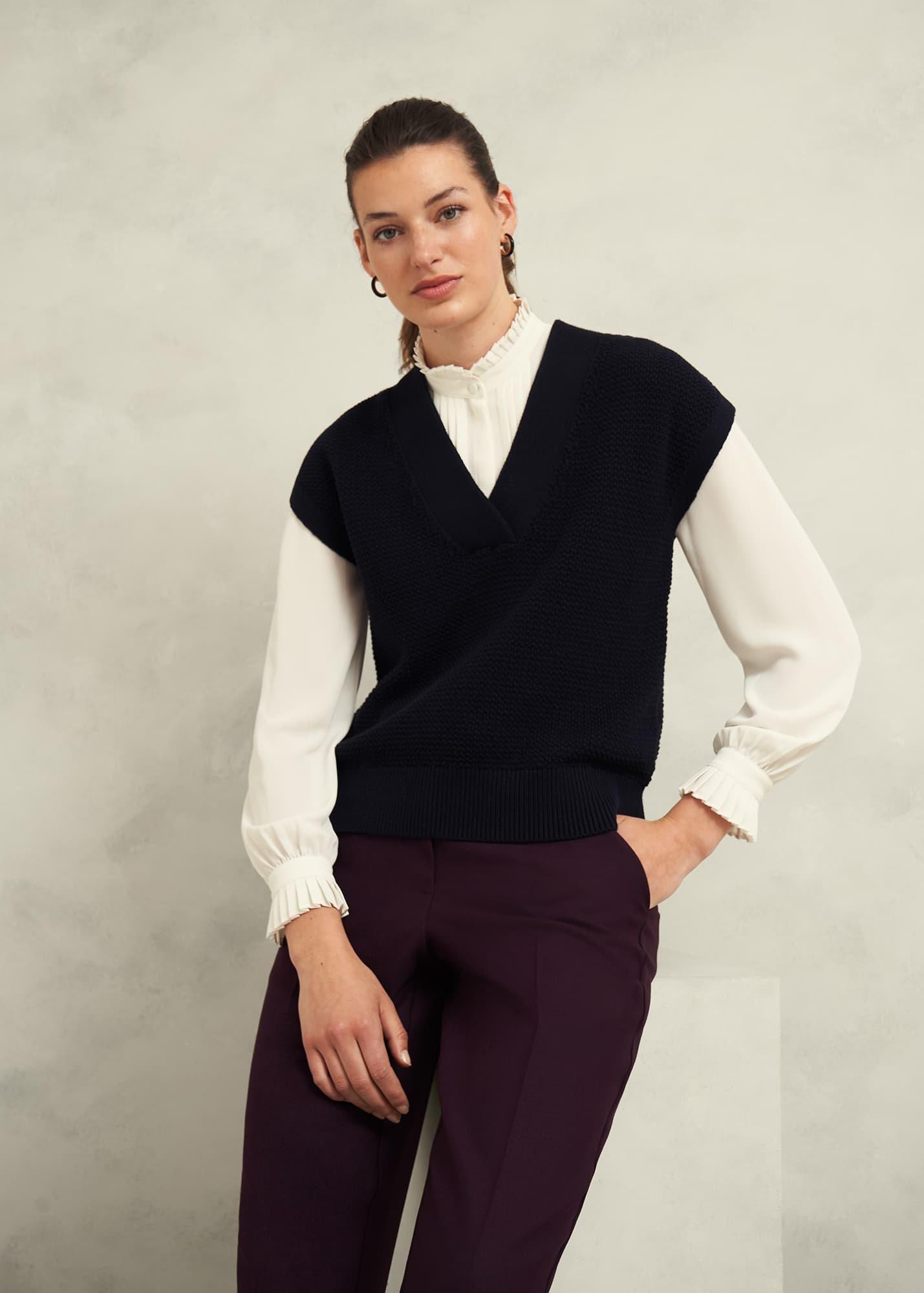 Amber Blouse, Ivory, hi-res