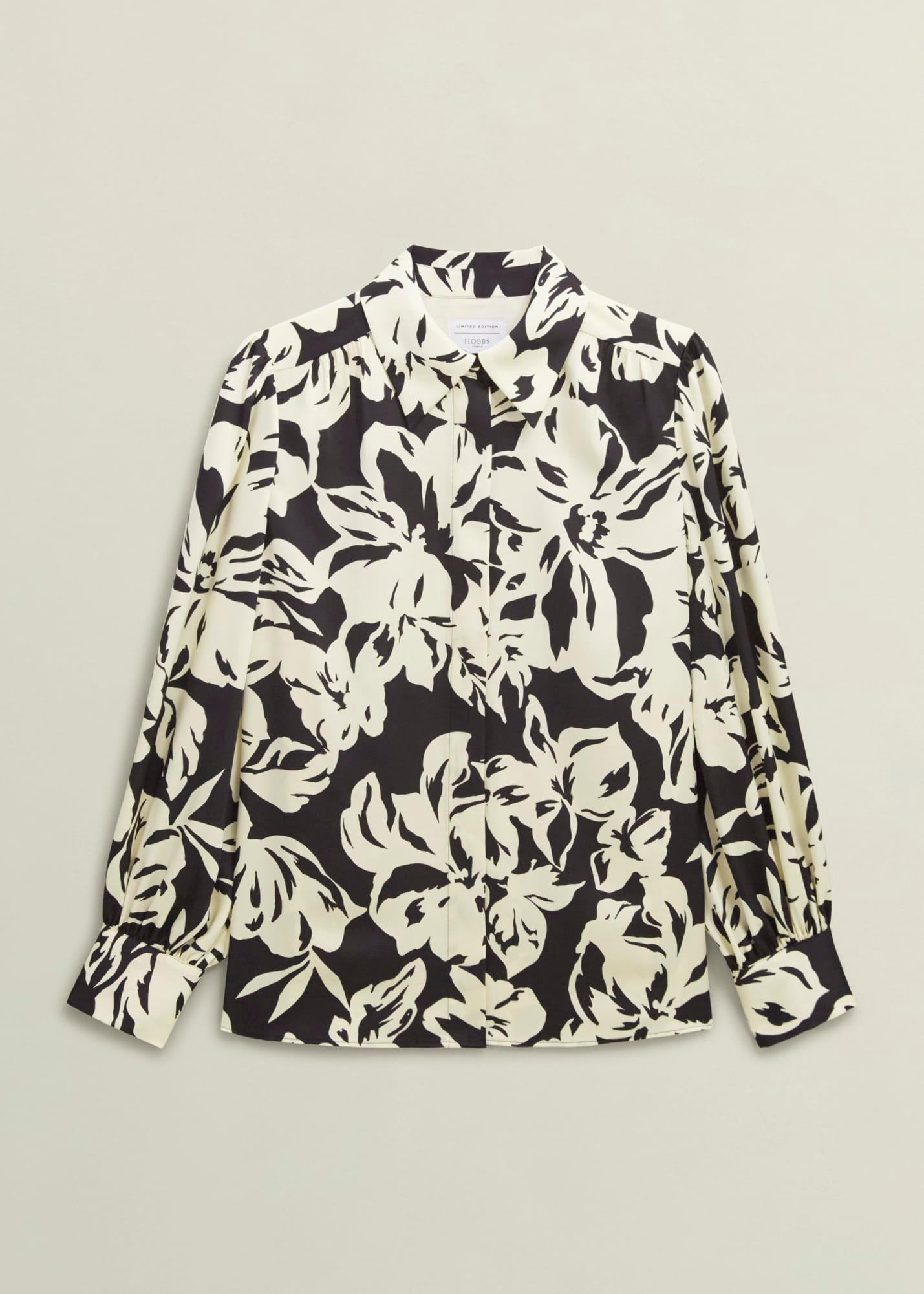 Askham Shirt, Black Cream, hi-res