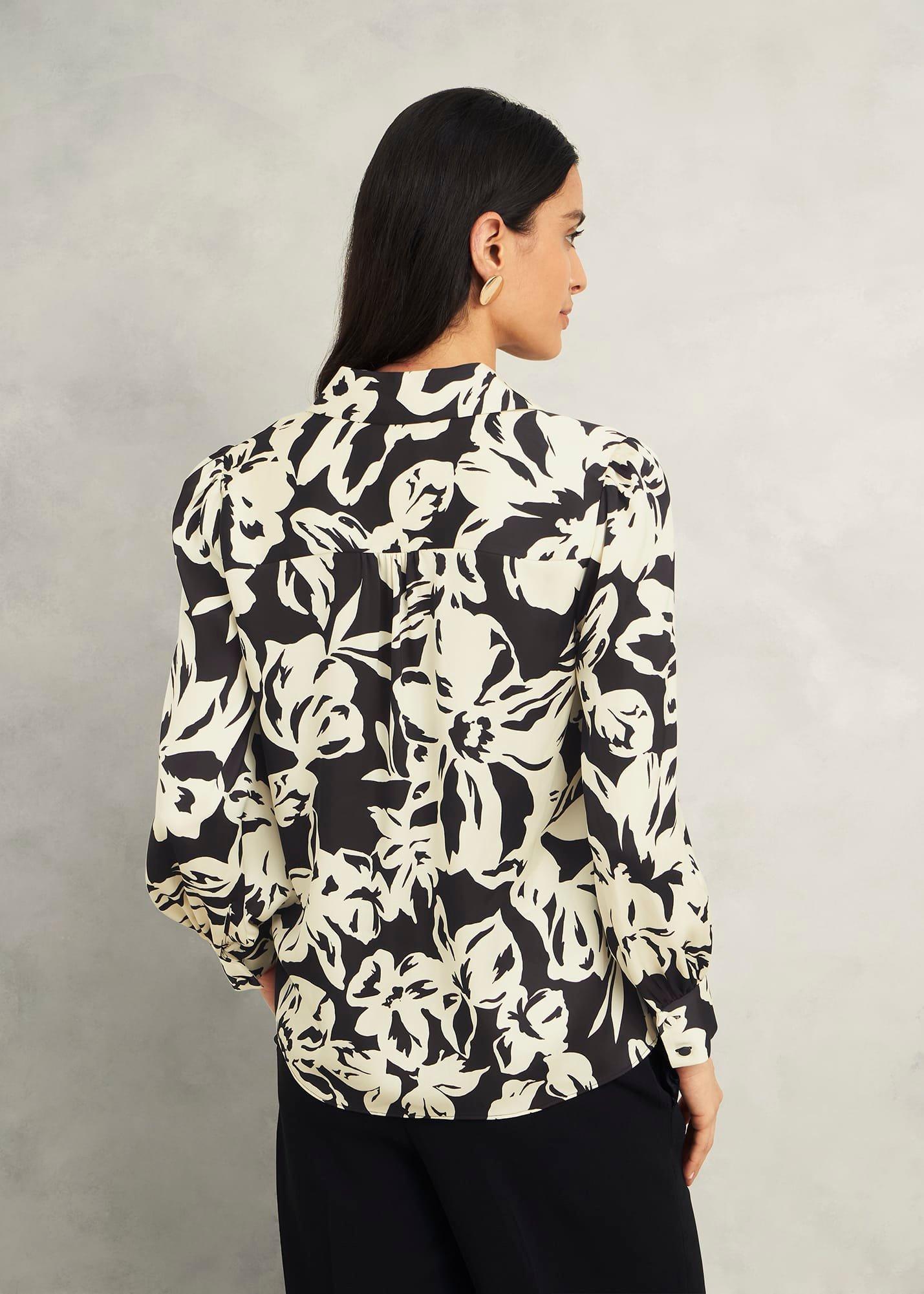 Askham Shirt, Black Cream, hi-res