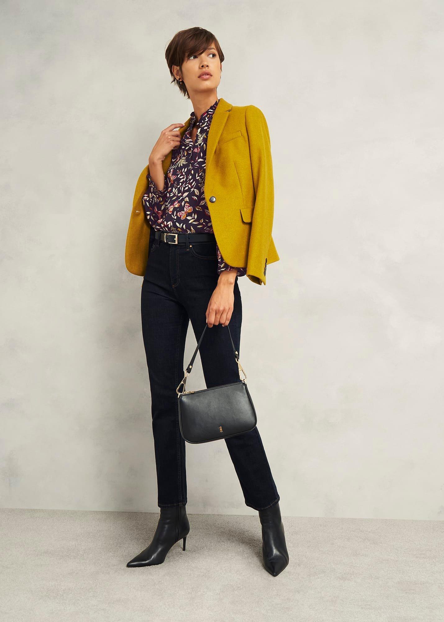 Elspeth Blouse, Navy Multi, hi-res