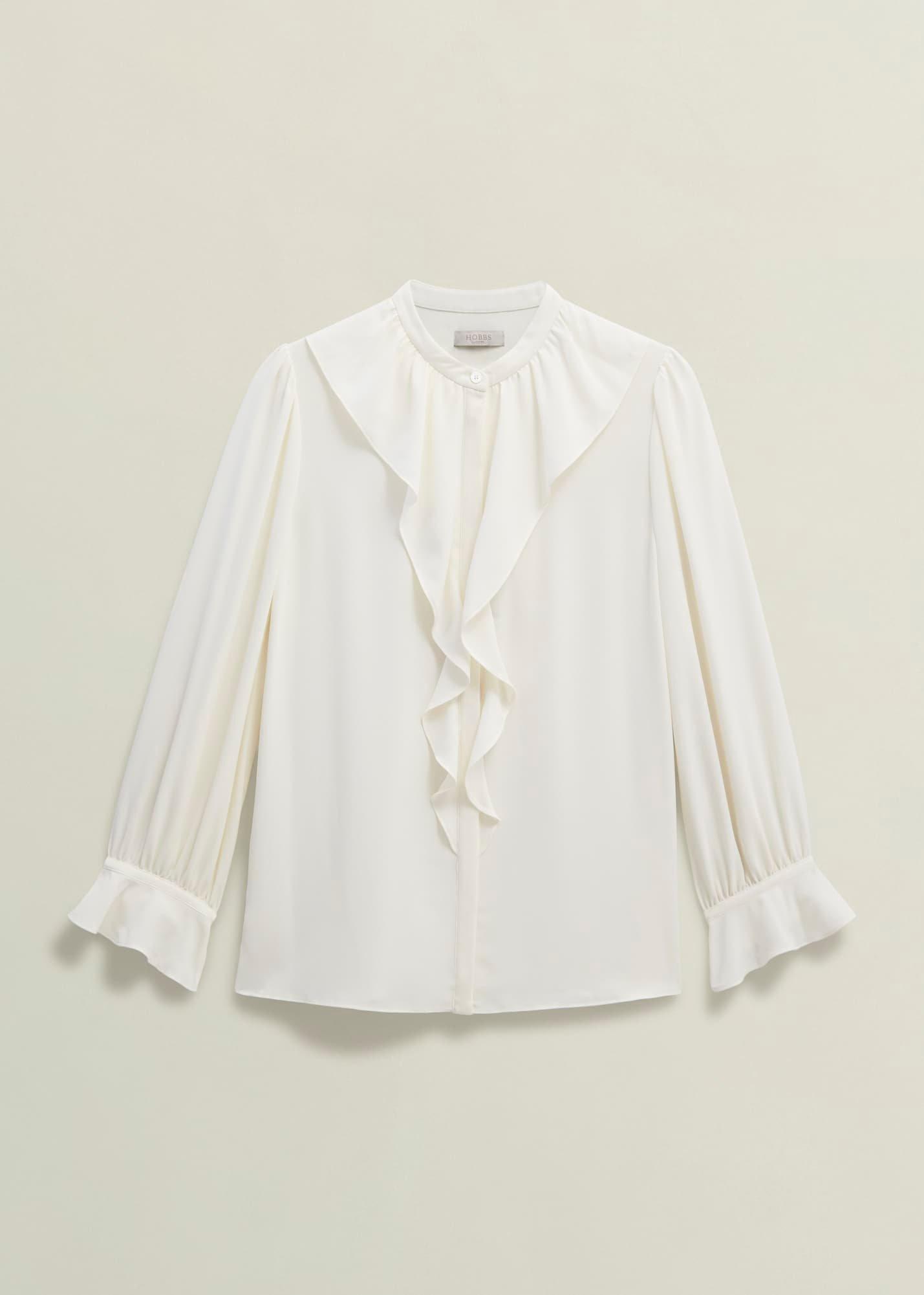 Maribella Blouse, Ivory, hi-res