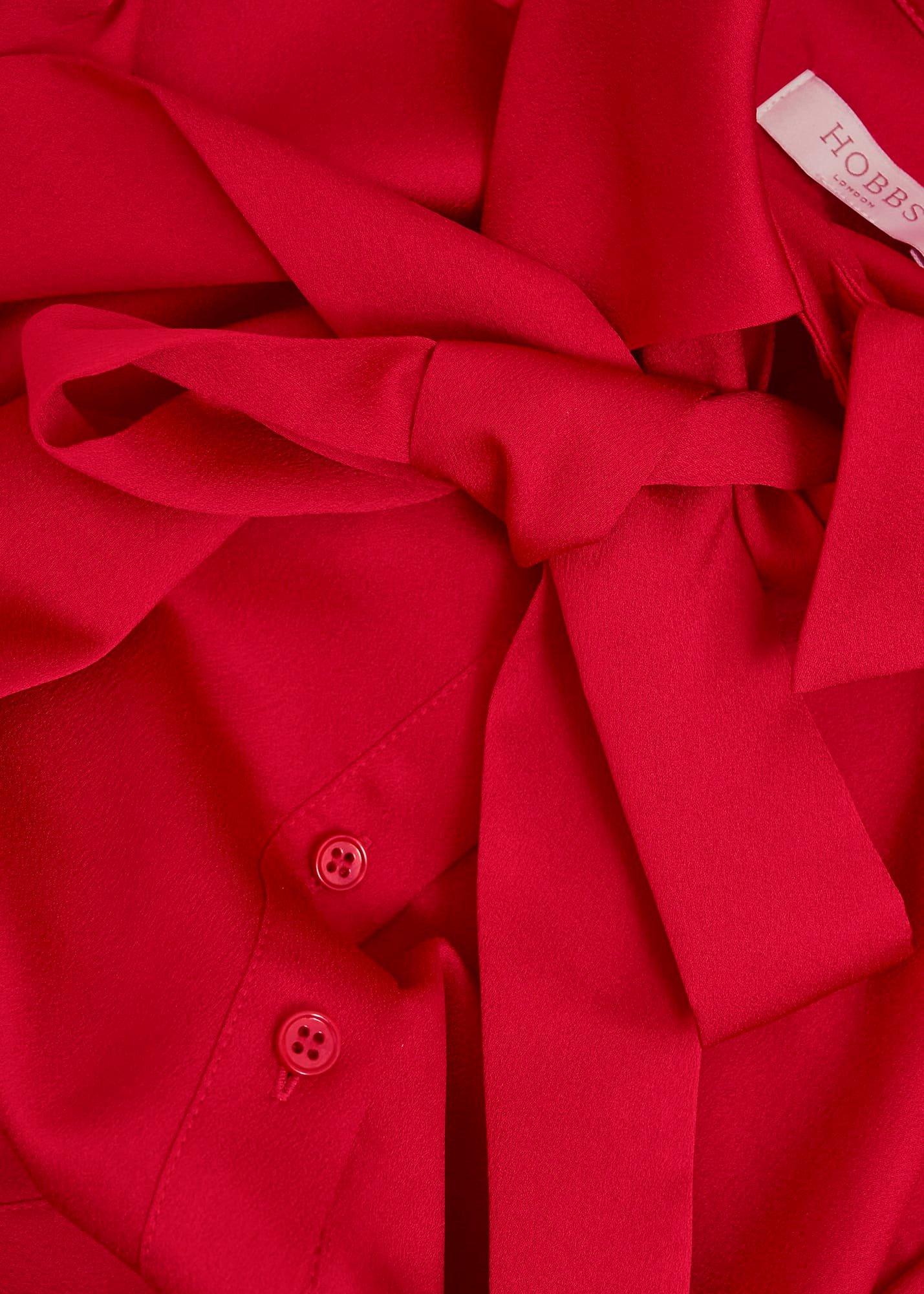 Ruby Blouse, Red, hi-res