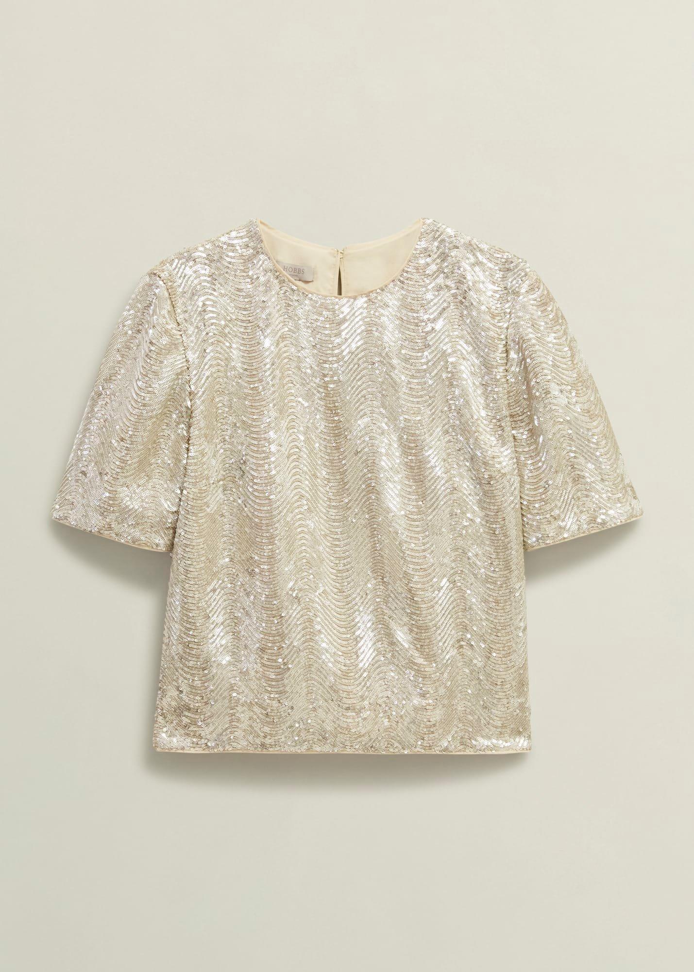Marlowe Sequin Top