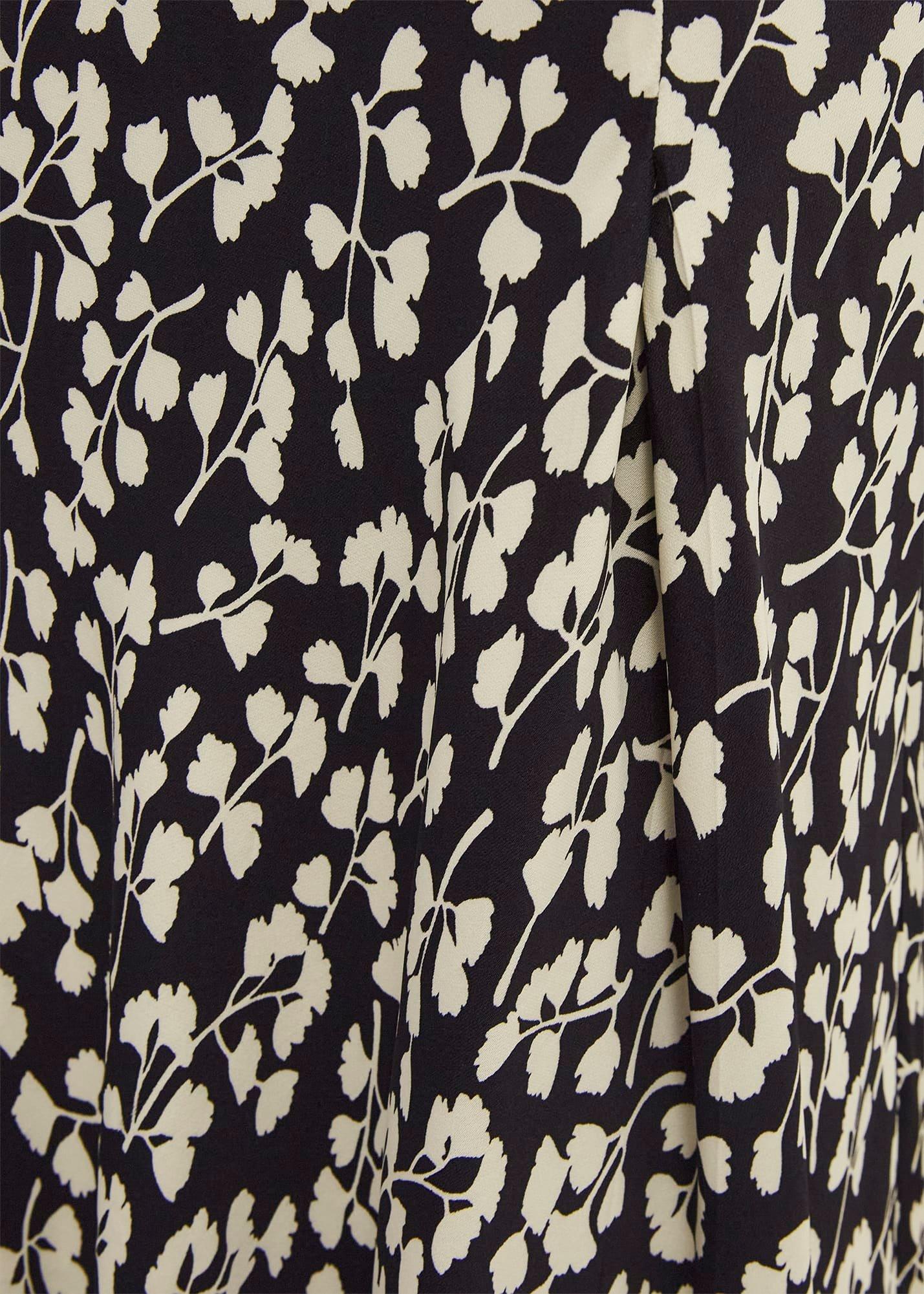 Eliza Skirt, Navy Cream, hi-res