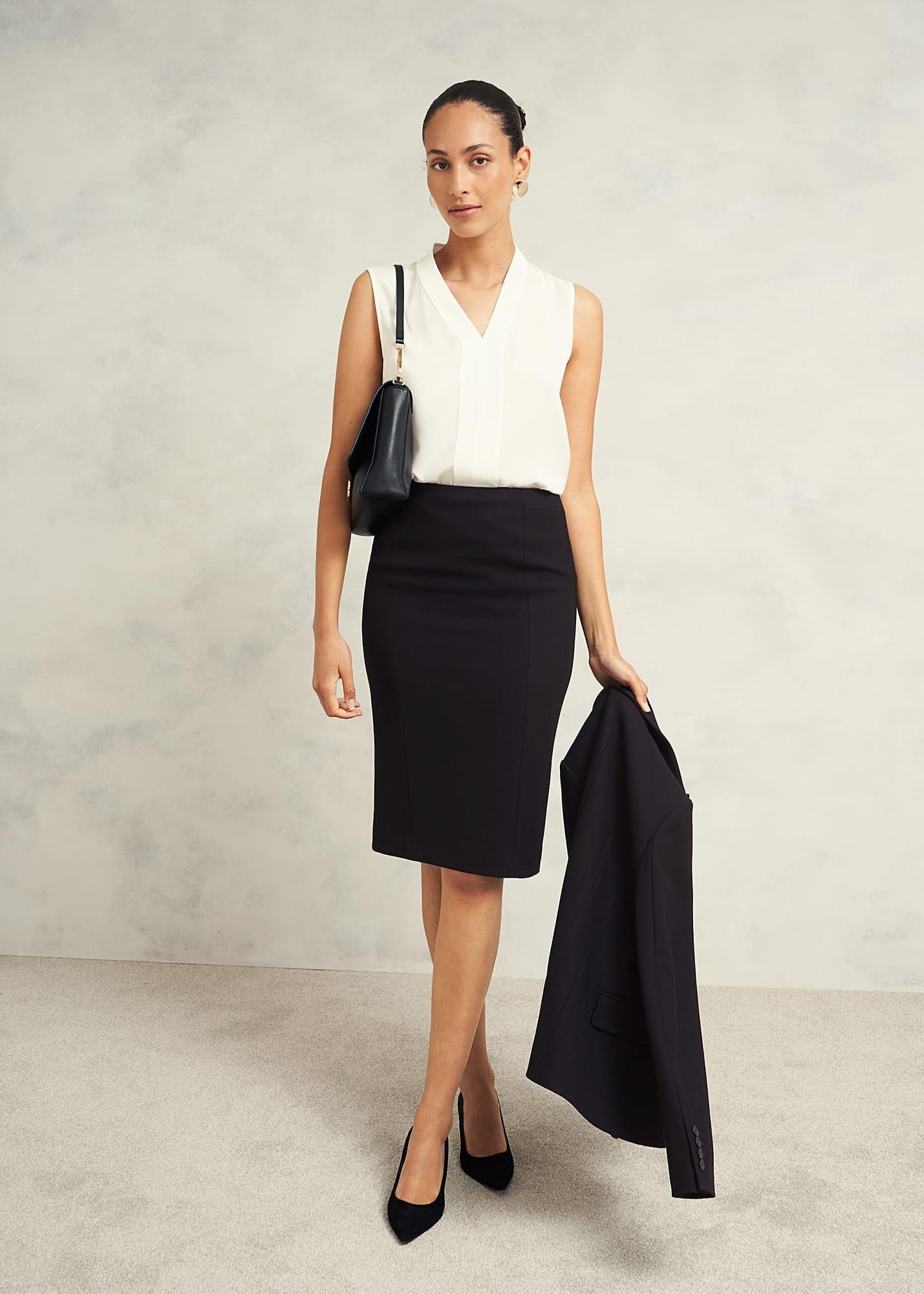 Mia Skirt, Black, hi-res