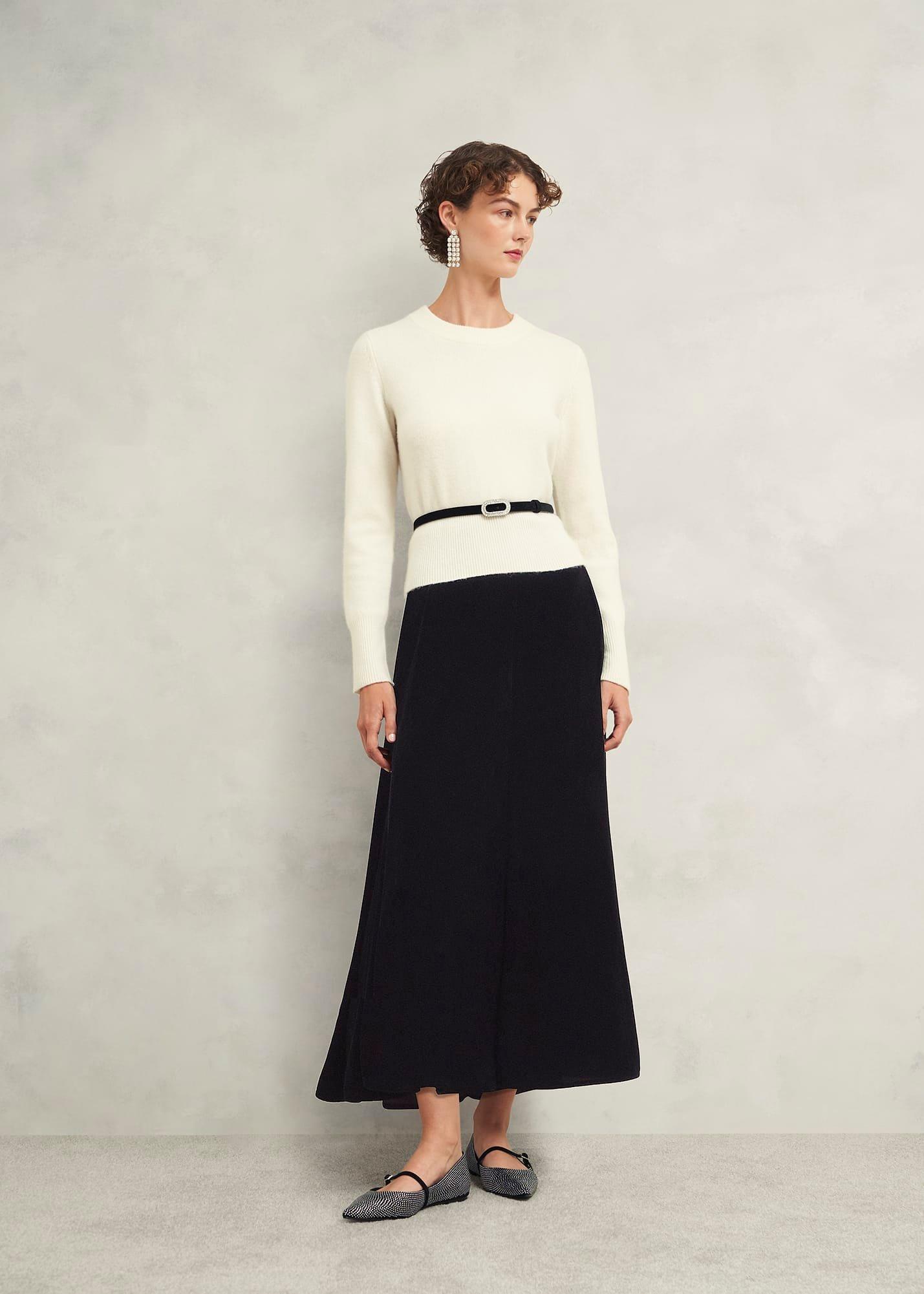 Charteris Velvet Skirt