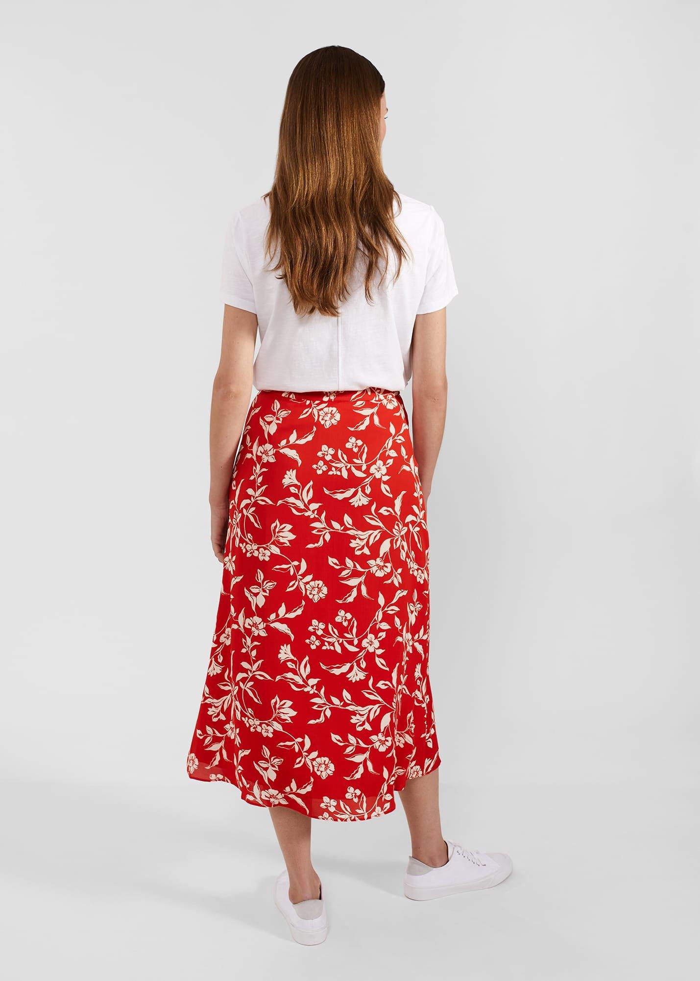Eloise Skirt, Red Buttercream, hi-res