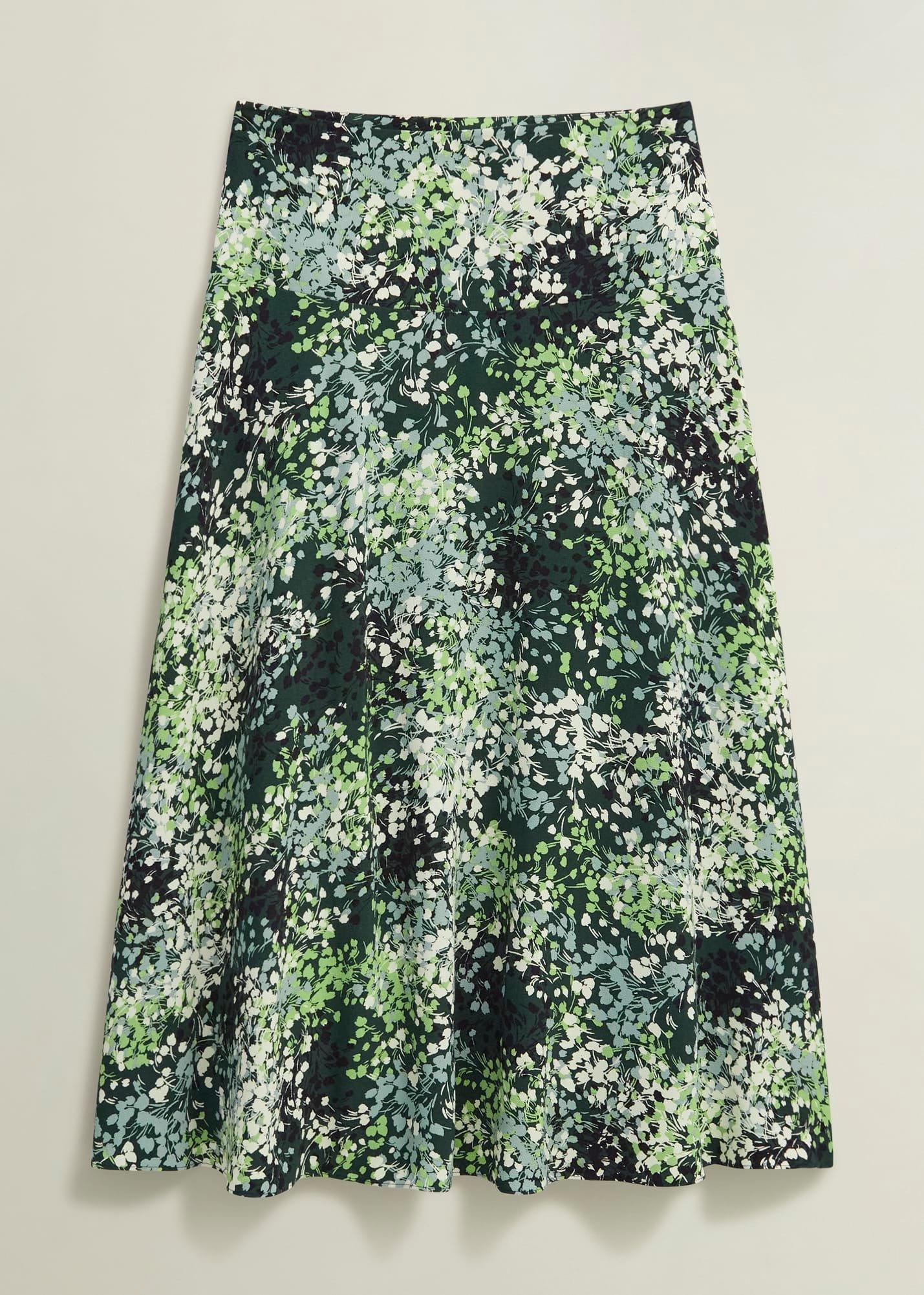 Kiara Skirt, Green Multi, hi-res