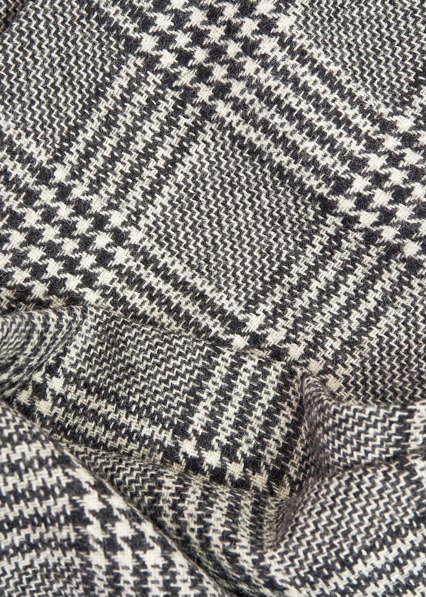 Brea Wool Full Skirt, Black White, hi-res