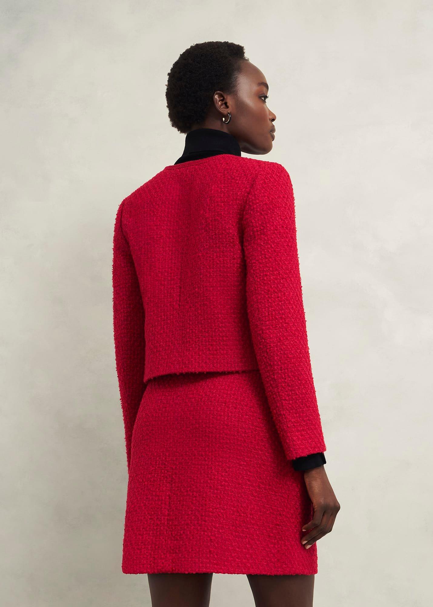 Rosa Skirt With Wool, Rowan Red, hi-res