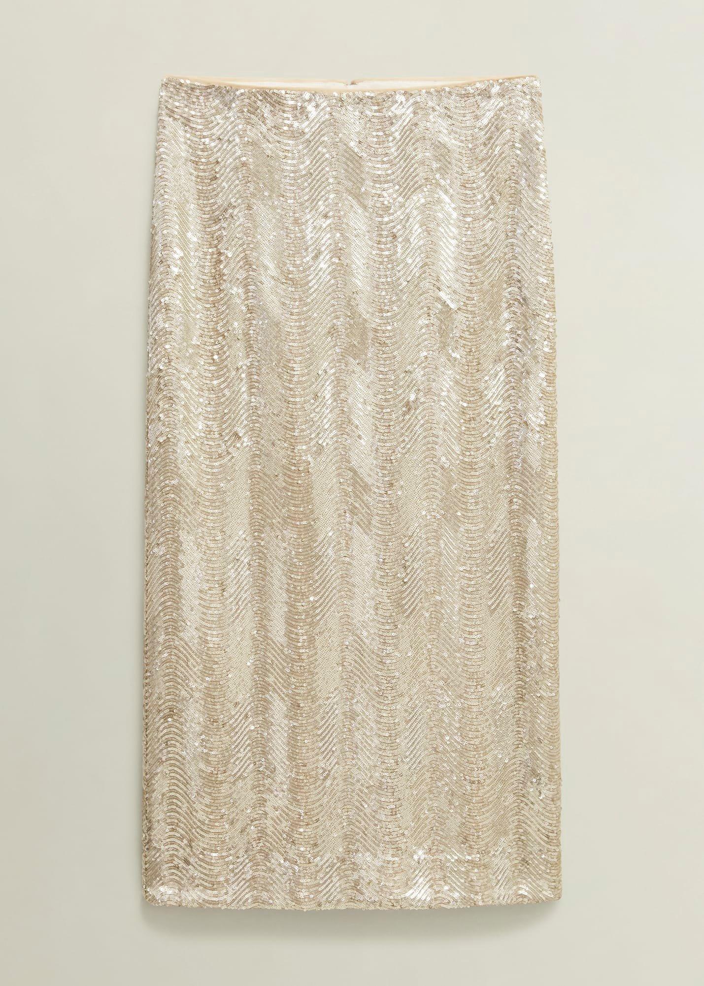 Marlowe Sequin Skirt