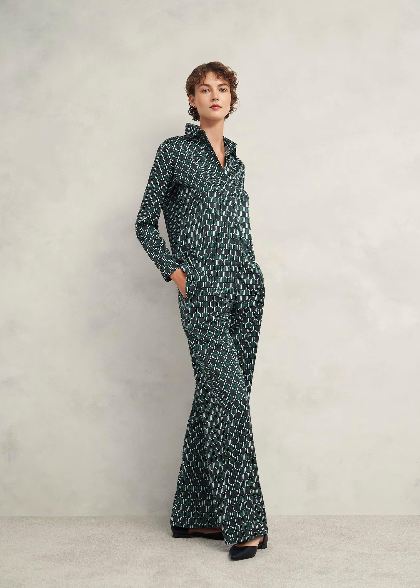 Finwell Satin Trousers