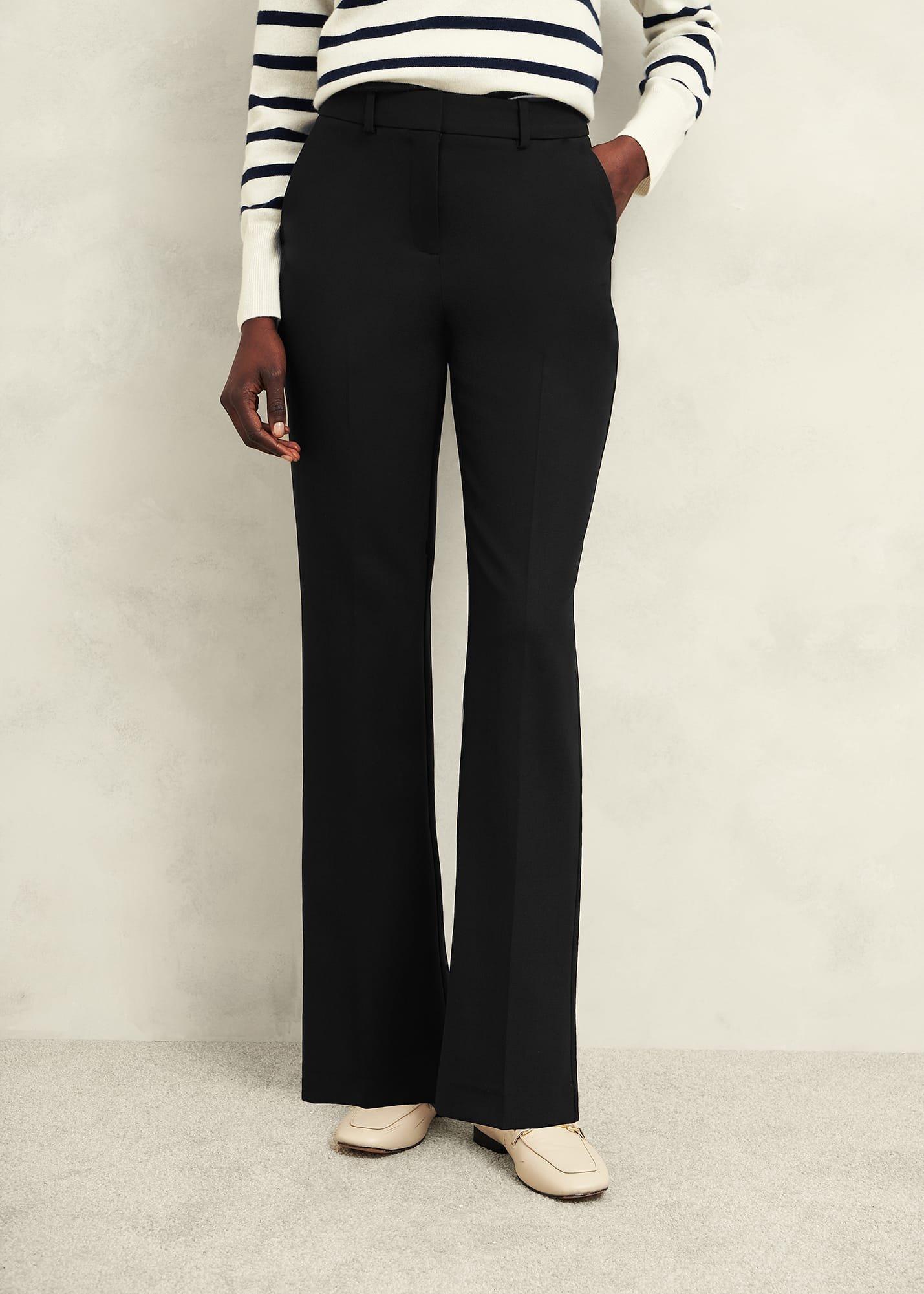 Petite Gerrie Trousers, Black, hi-res