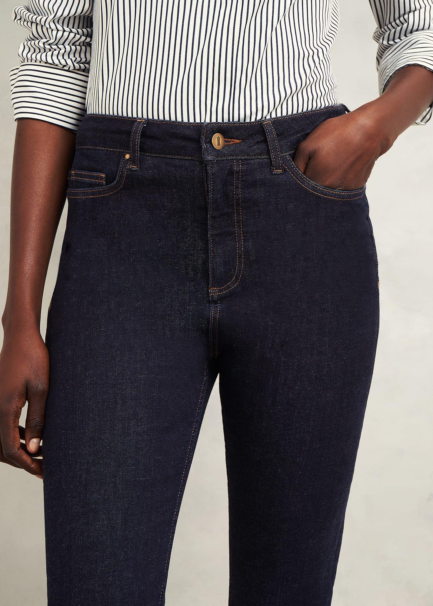 Macy Slim Leg Jeans, Indigo, hi-res