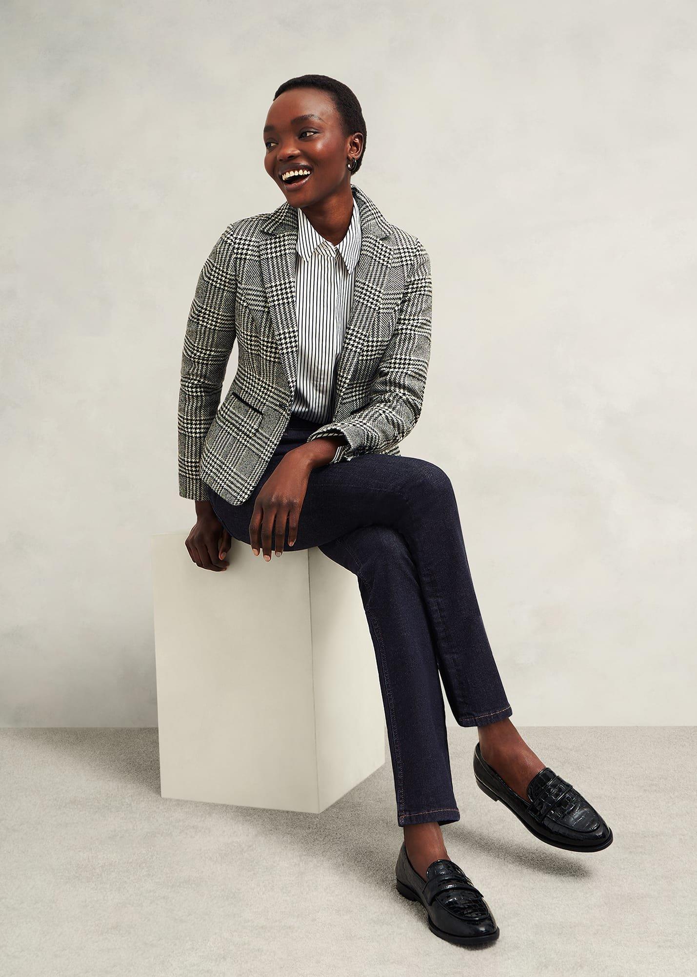 Macy Slim Leg Jeans, Indigo, hi-res