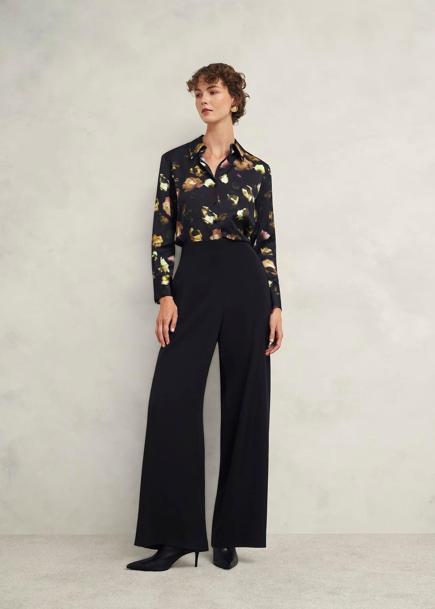 Charlecote Trousers, Hobbs Black, hi-res