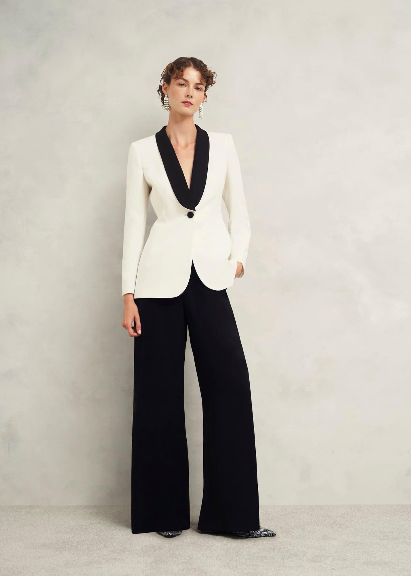 Charlecote Trousers, Hobbs Black, hi-res