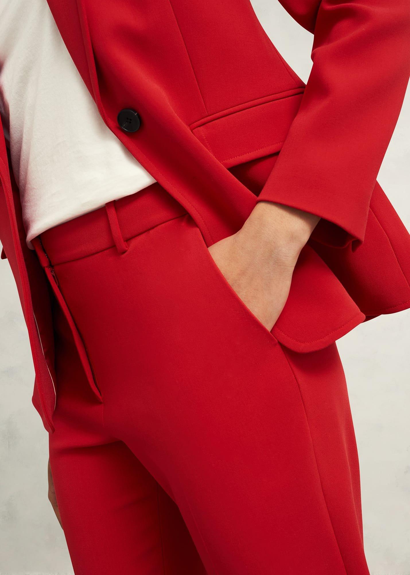 Miley Tapered Pants, Begonia Red, hi-res