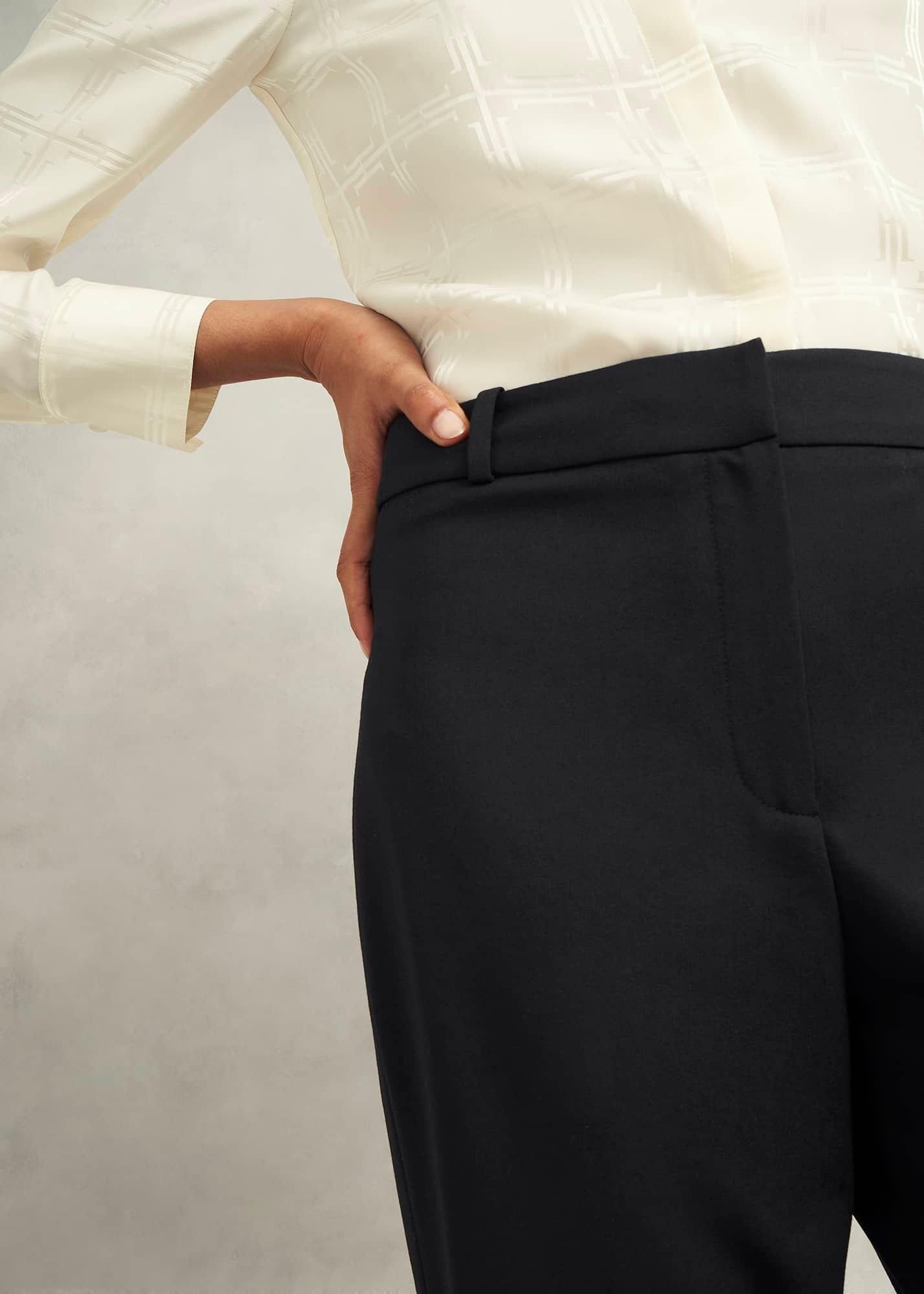 Sinclair Trousers With Wool, Black, hi-res