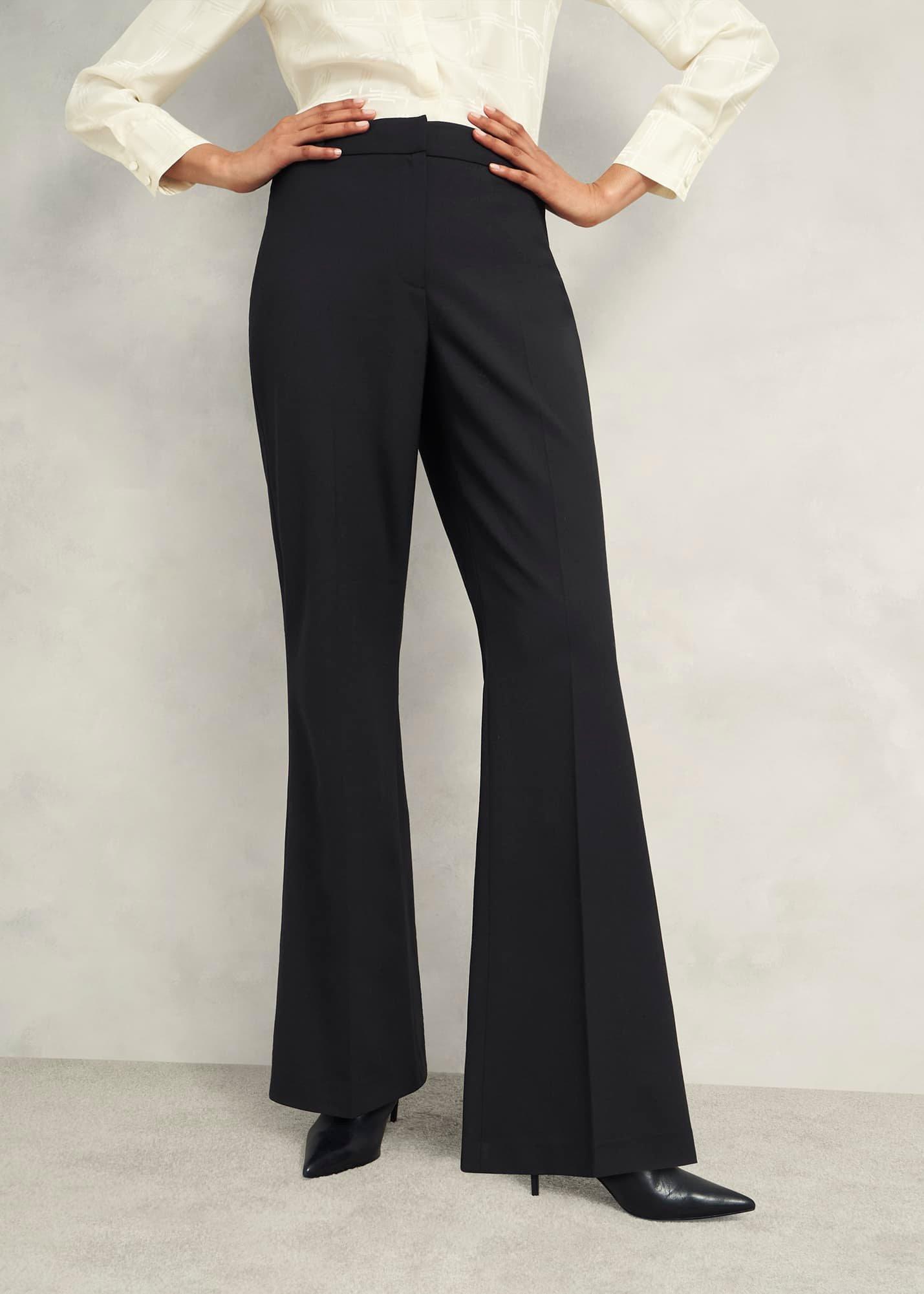 Sinclair Trousers With Wool, Black, hi-res