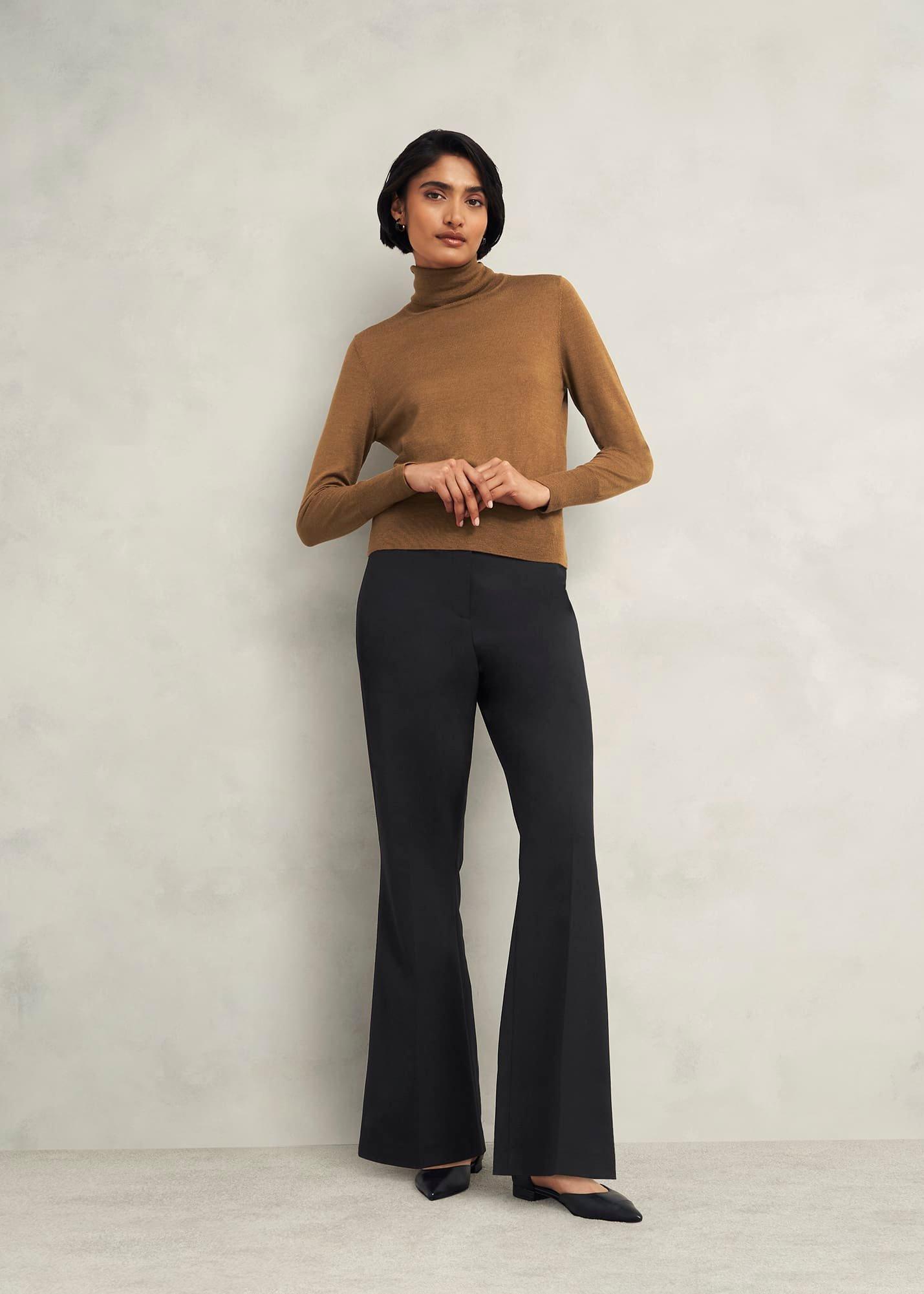 Sinclair Trousers With Wool, Black, hi-res