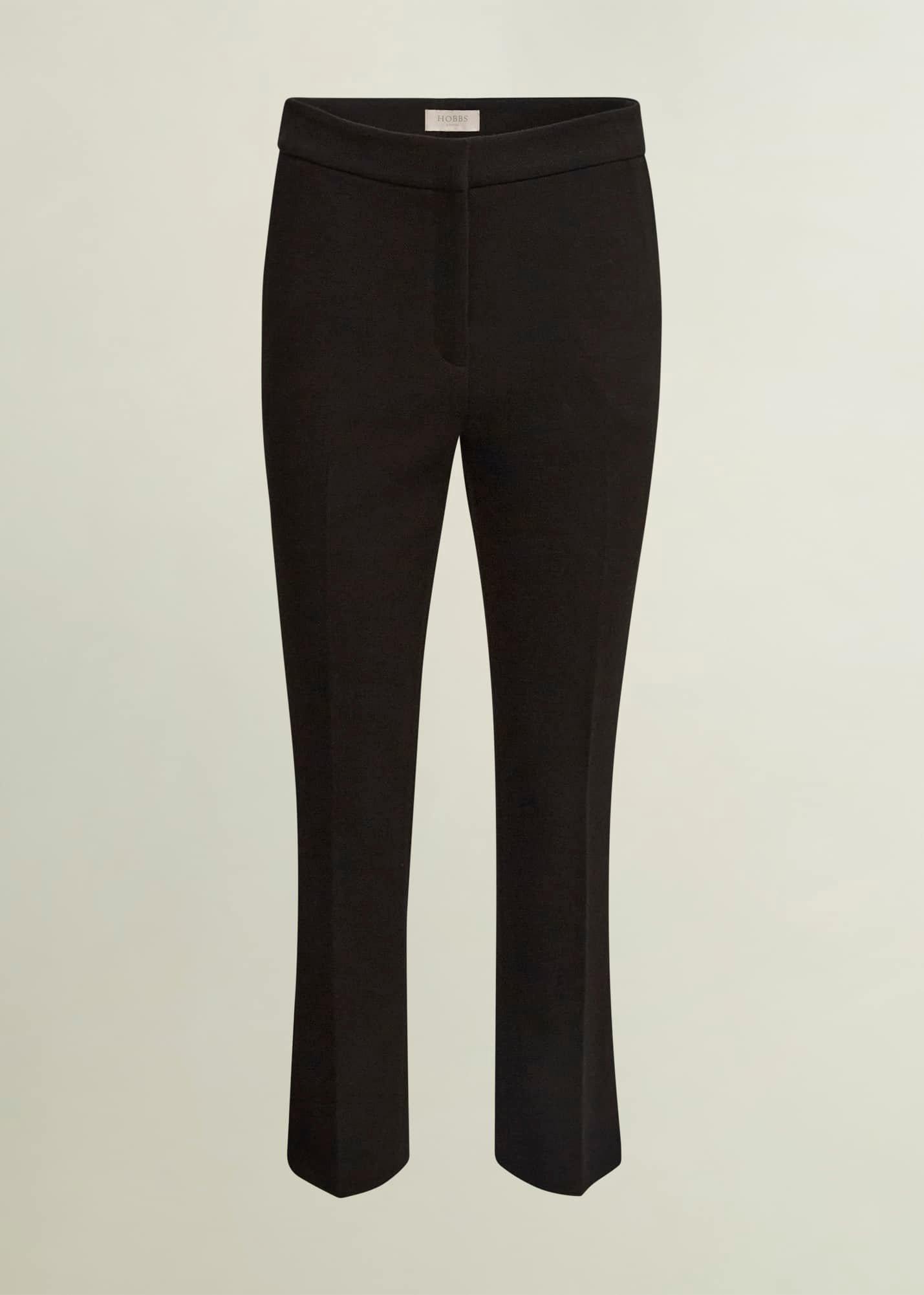 Mia Slim Trousers, Black, hi-res