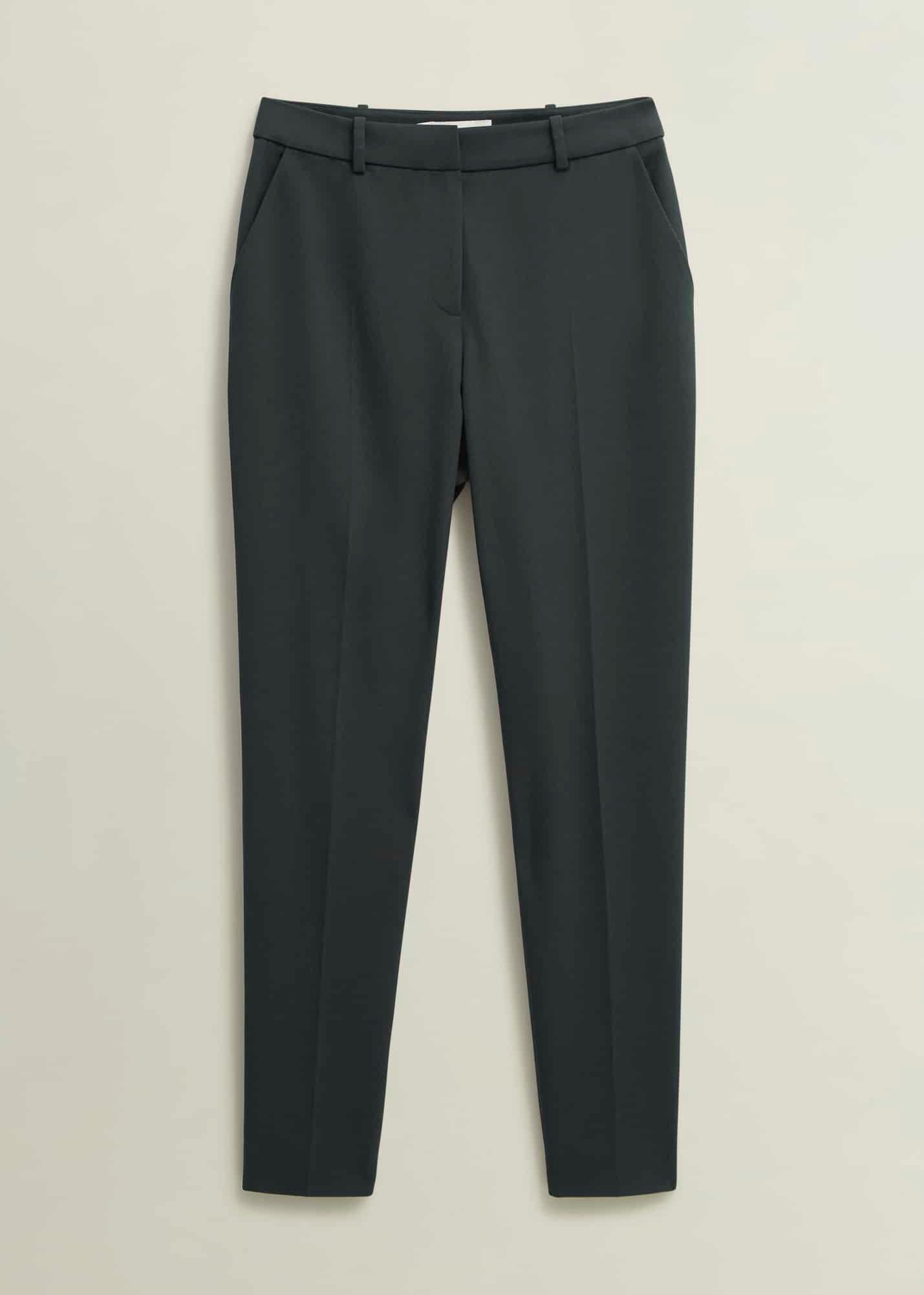 Linda Tapered Pants, Deep Pine Green, hi-res