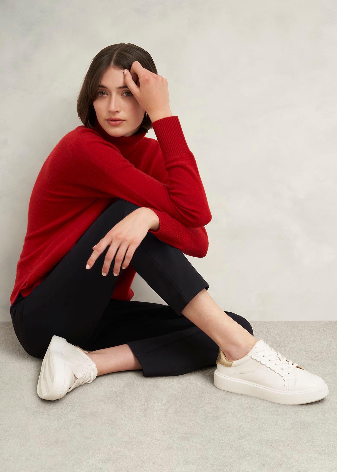 Lola Ponte Trousers, Black, hi-res