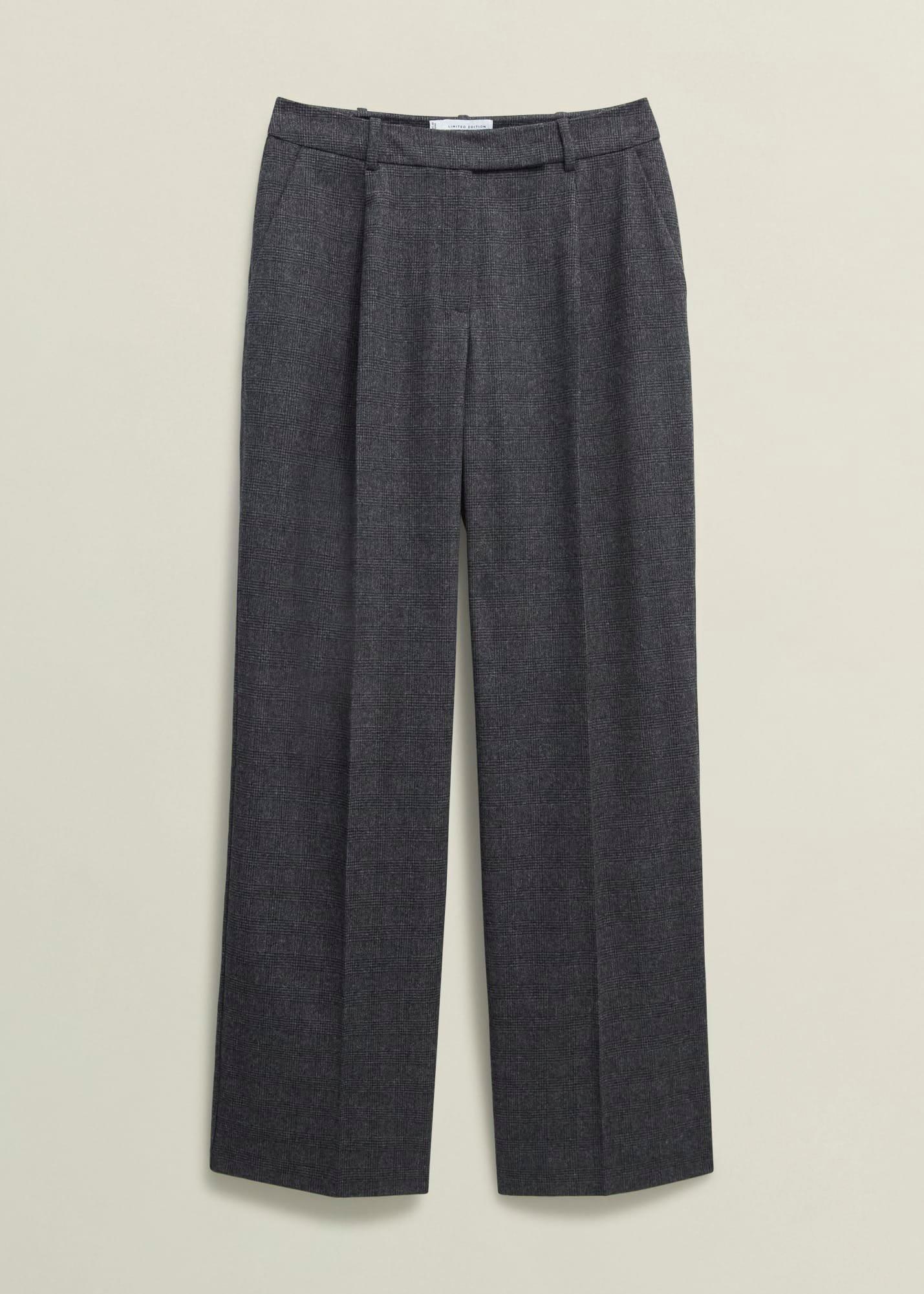 Middleton Trousers With Wool , Grey Black, hi-res