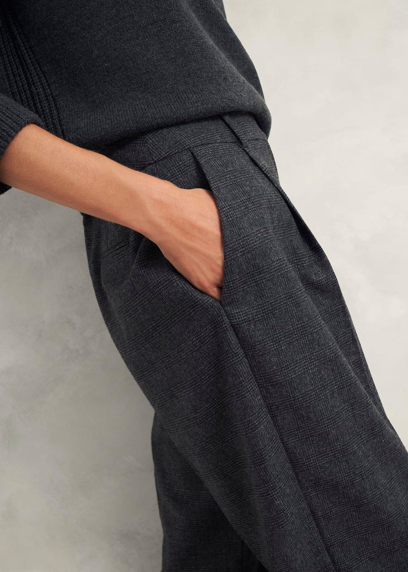 Middleton Trousers With Wool , Grey Black, hi-res