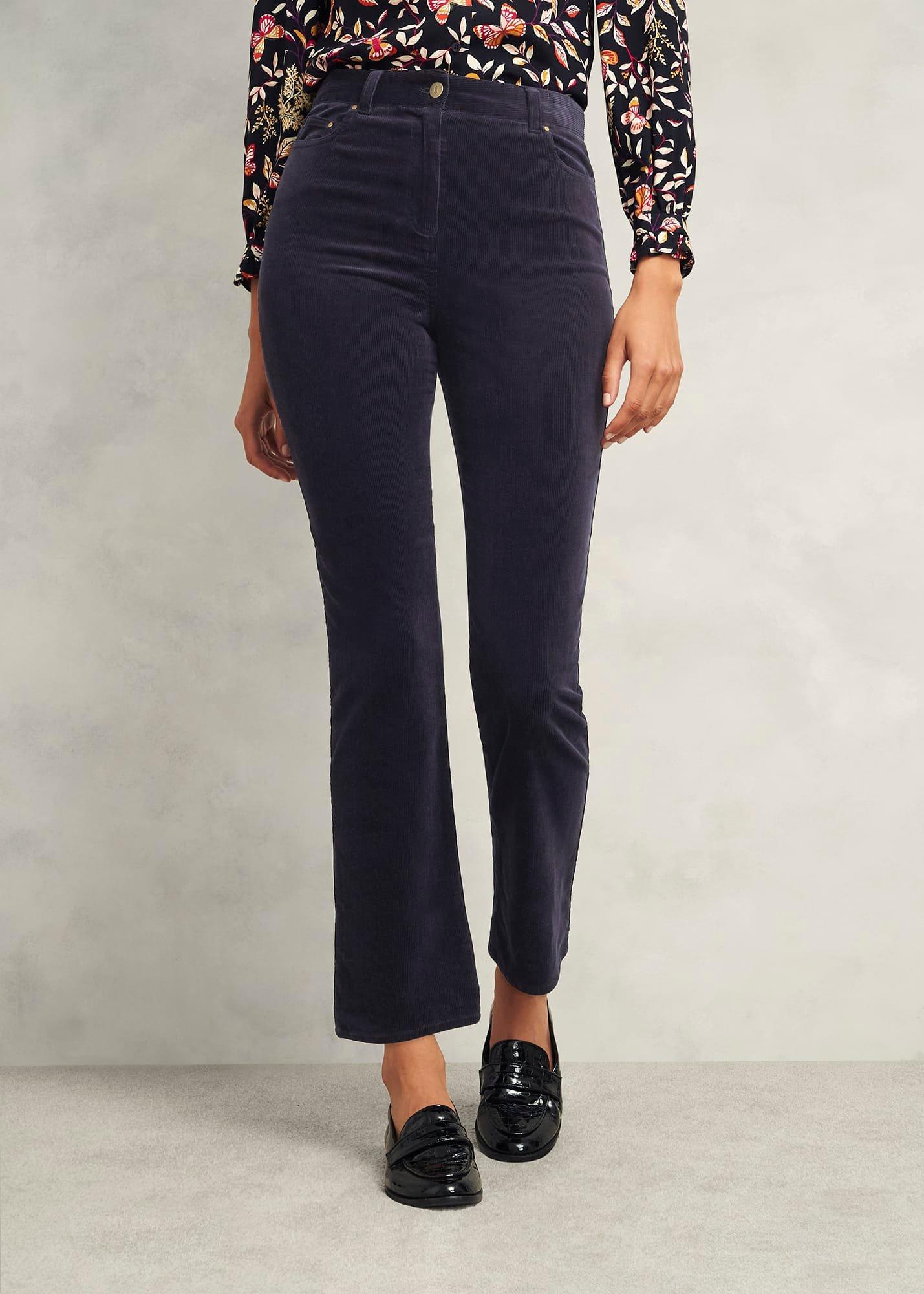 Hampstead Cord Trousers, Navy, hi-res