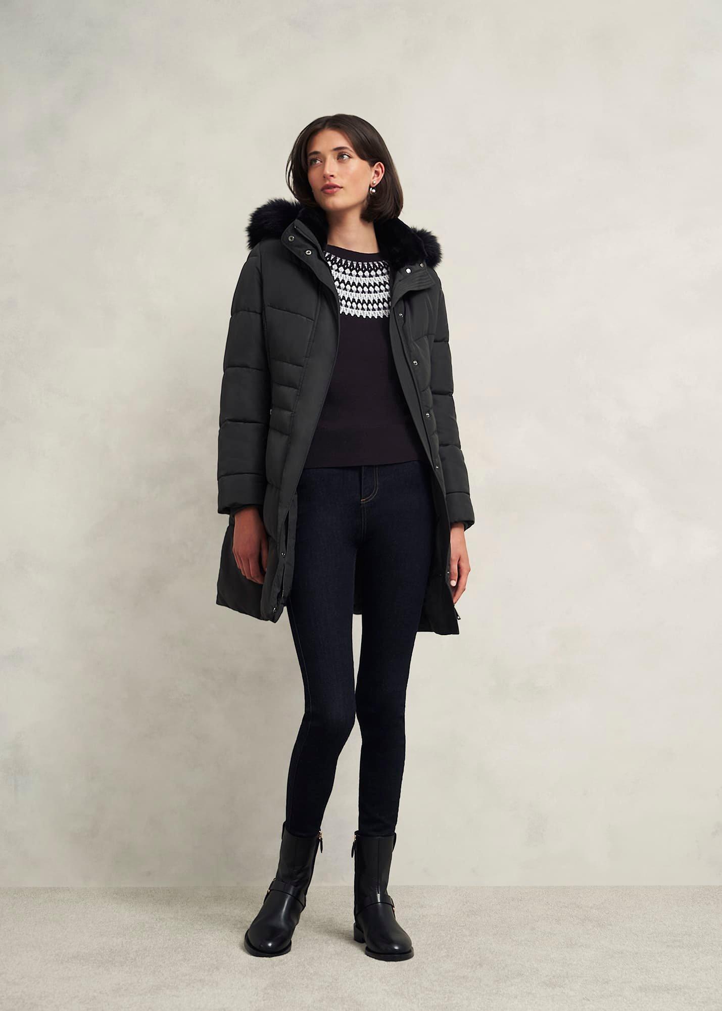 Greta Sparkle Fairisle Jumper , Navy Multi, hi-res