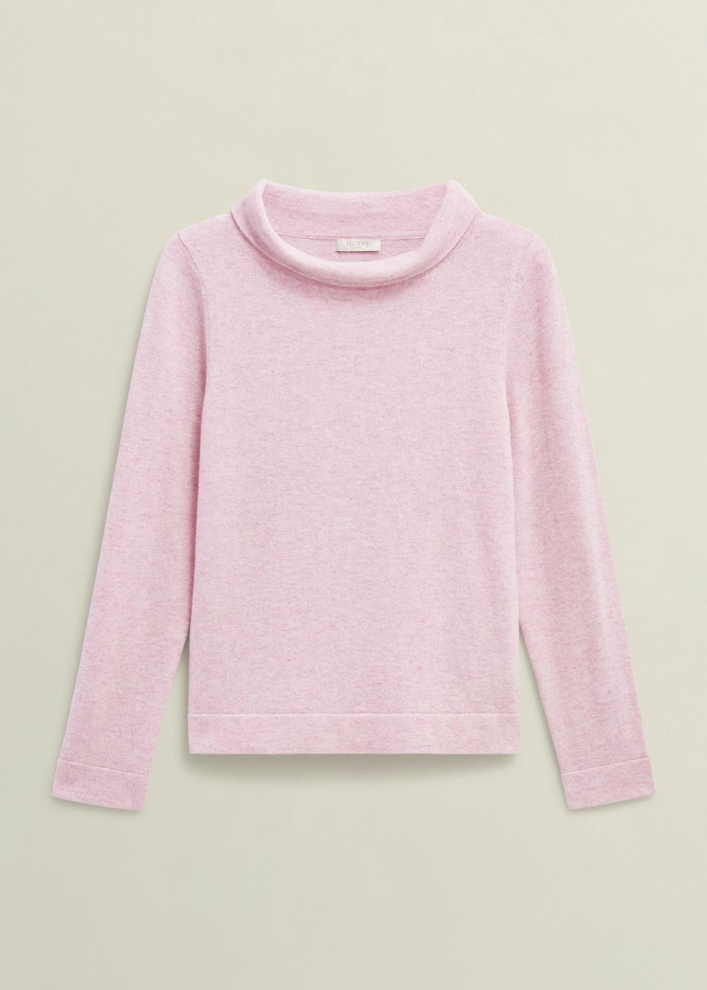 Audrey Wool Cashmere Jumper, Candy Marl, hi-res