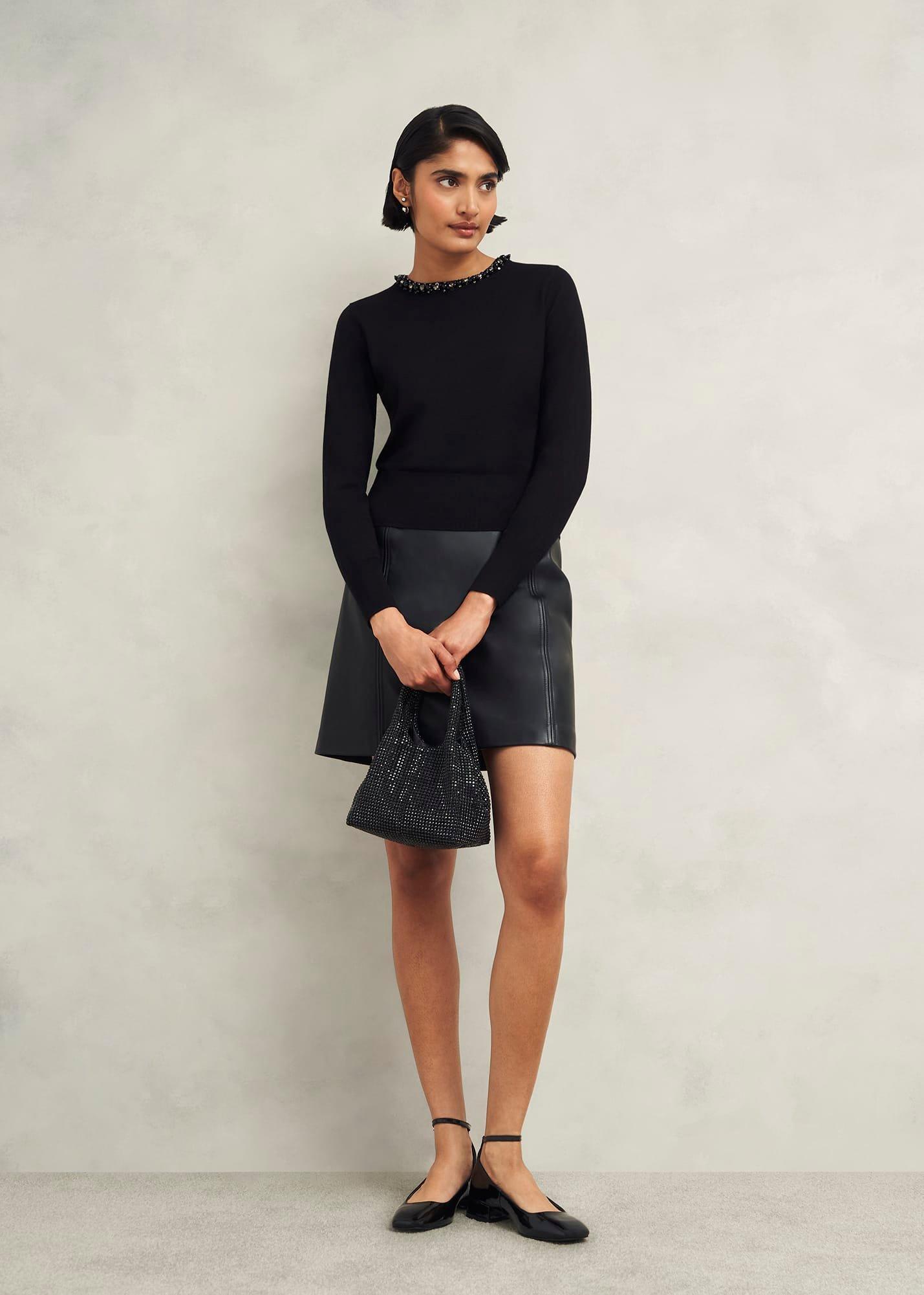 Oakley Beaded Jumper, Black, hi-res