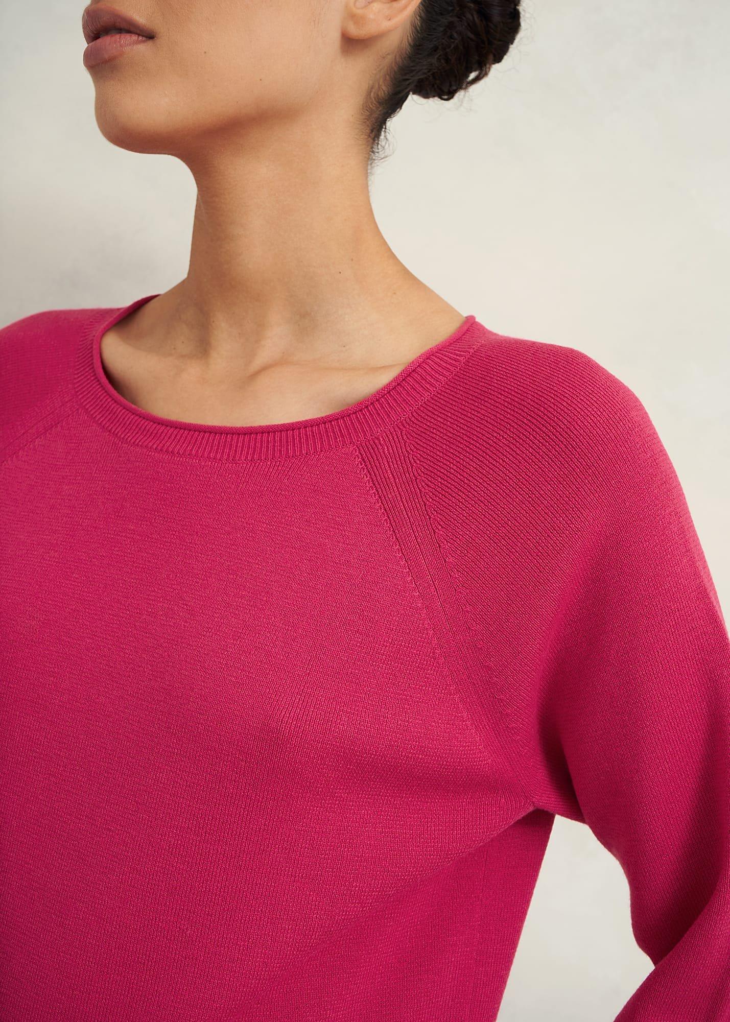 Jana Jumper With Wool, Zinnia Pink, hi-res