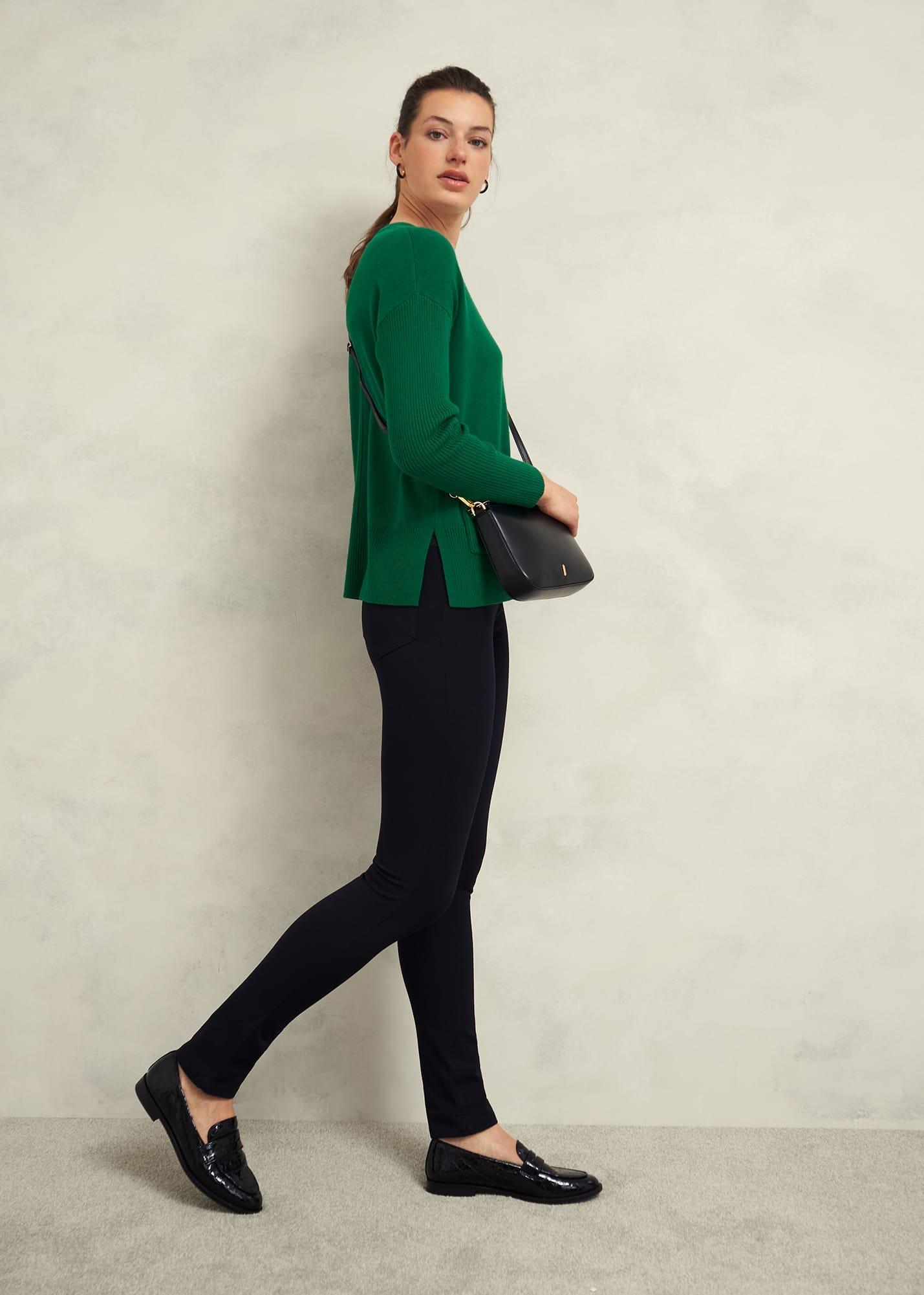 Devora Jumper With Cashmere, Agate Green, hi-res