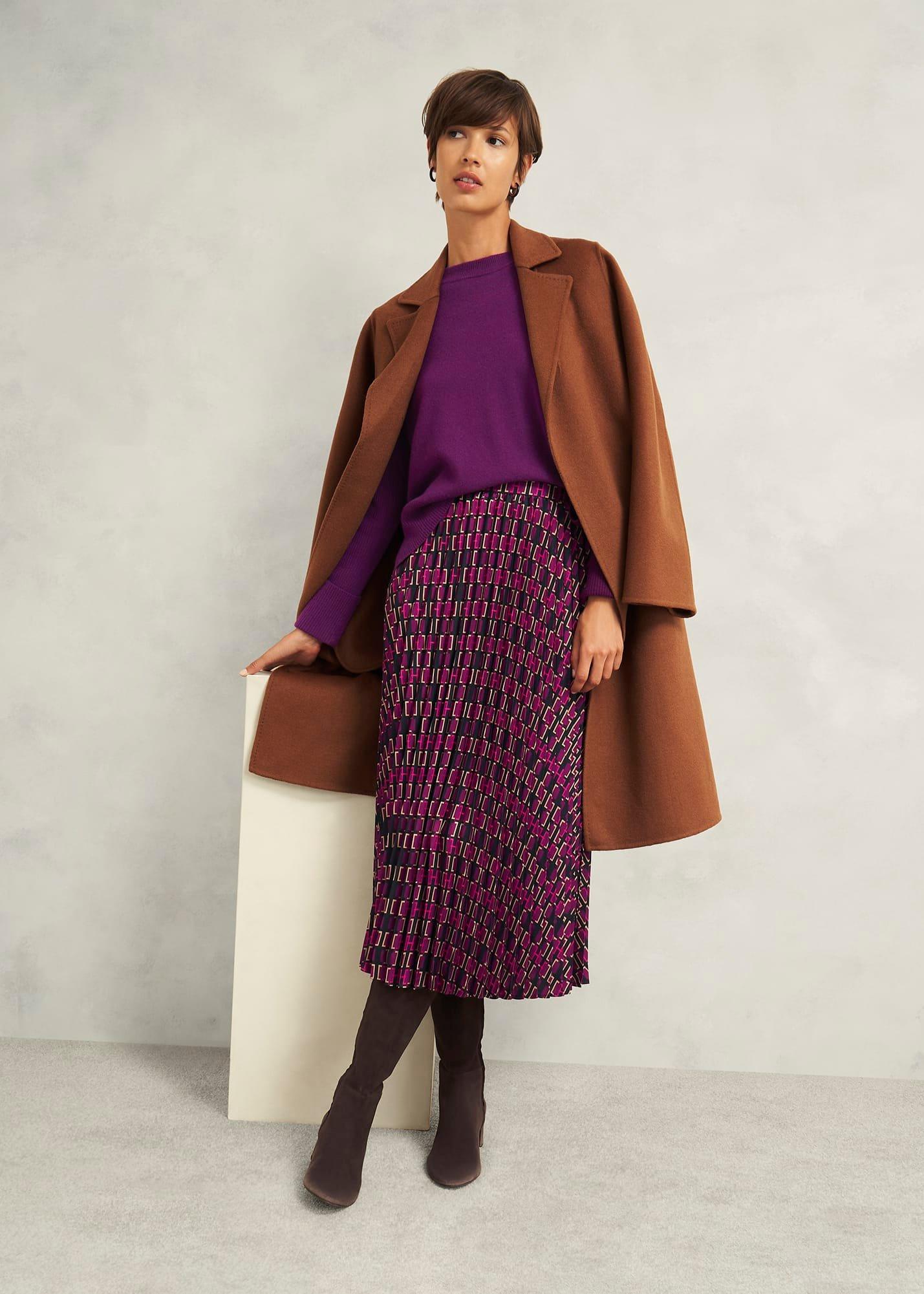 Darla Jumper With Cashmere, Vibrant Purple, hi-res