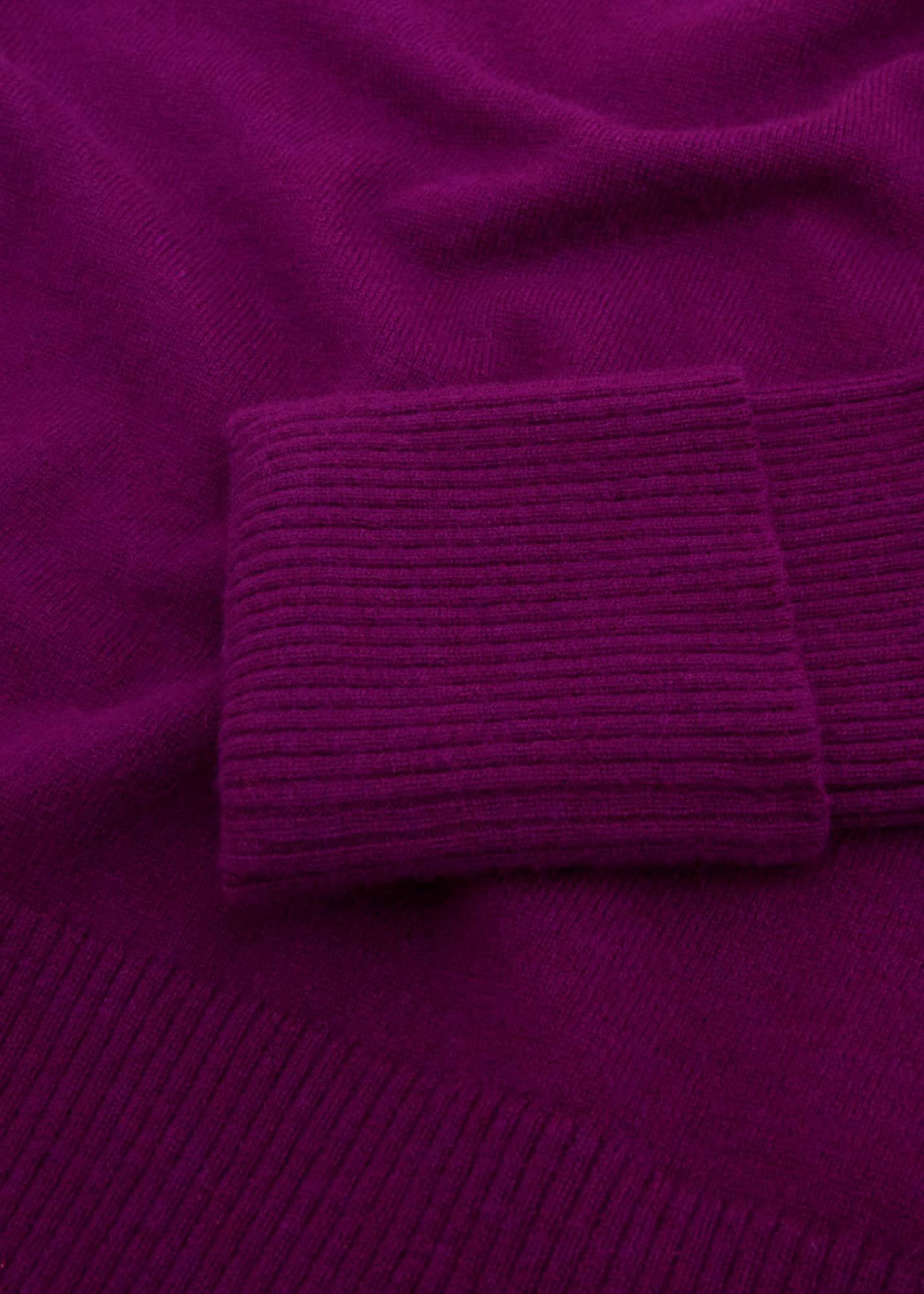 Darla Jumper With Cashmere, Vibrant Purple, hi-res