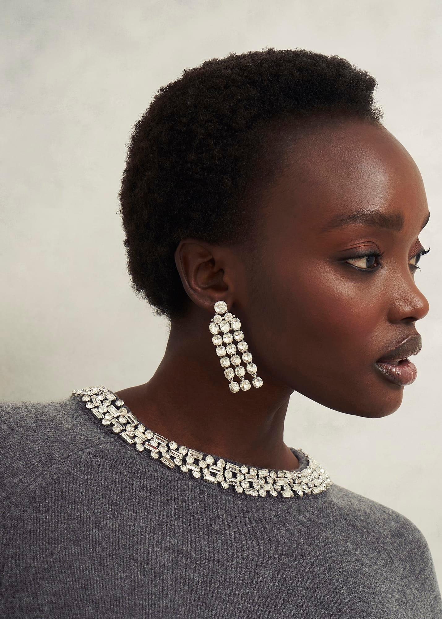 Sherry Sweater With Cashmere, Charcoal Grey, hi-res