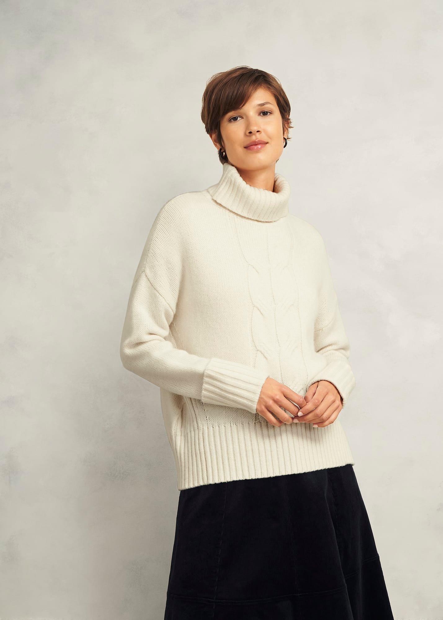 Ember Cable Jumper With Alpaca