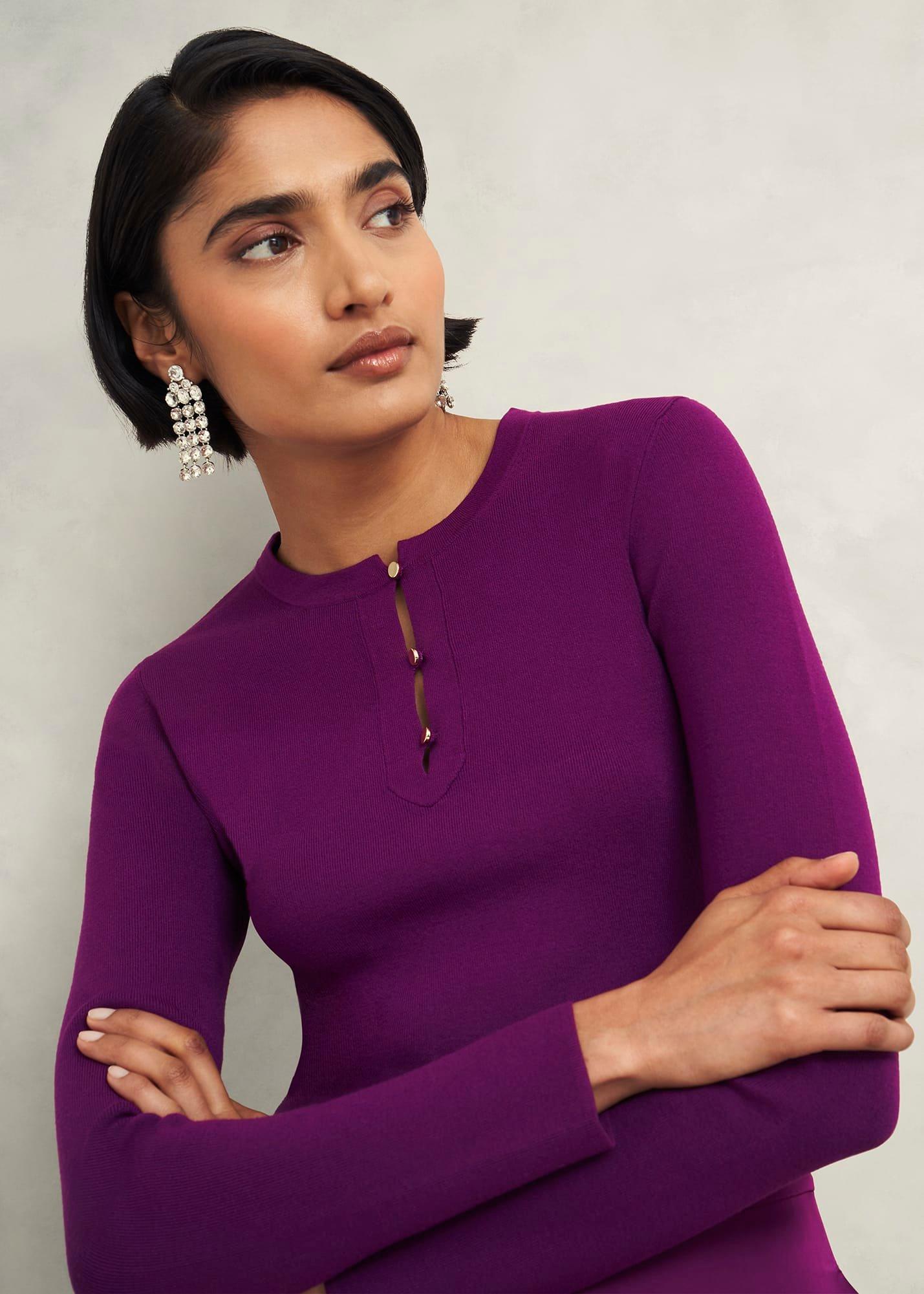 Hayden Sweater, Vibrant Purple, hi-res