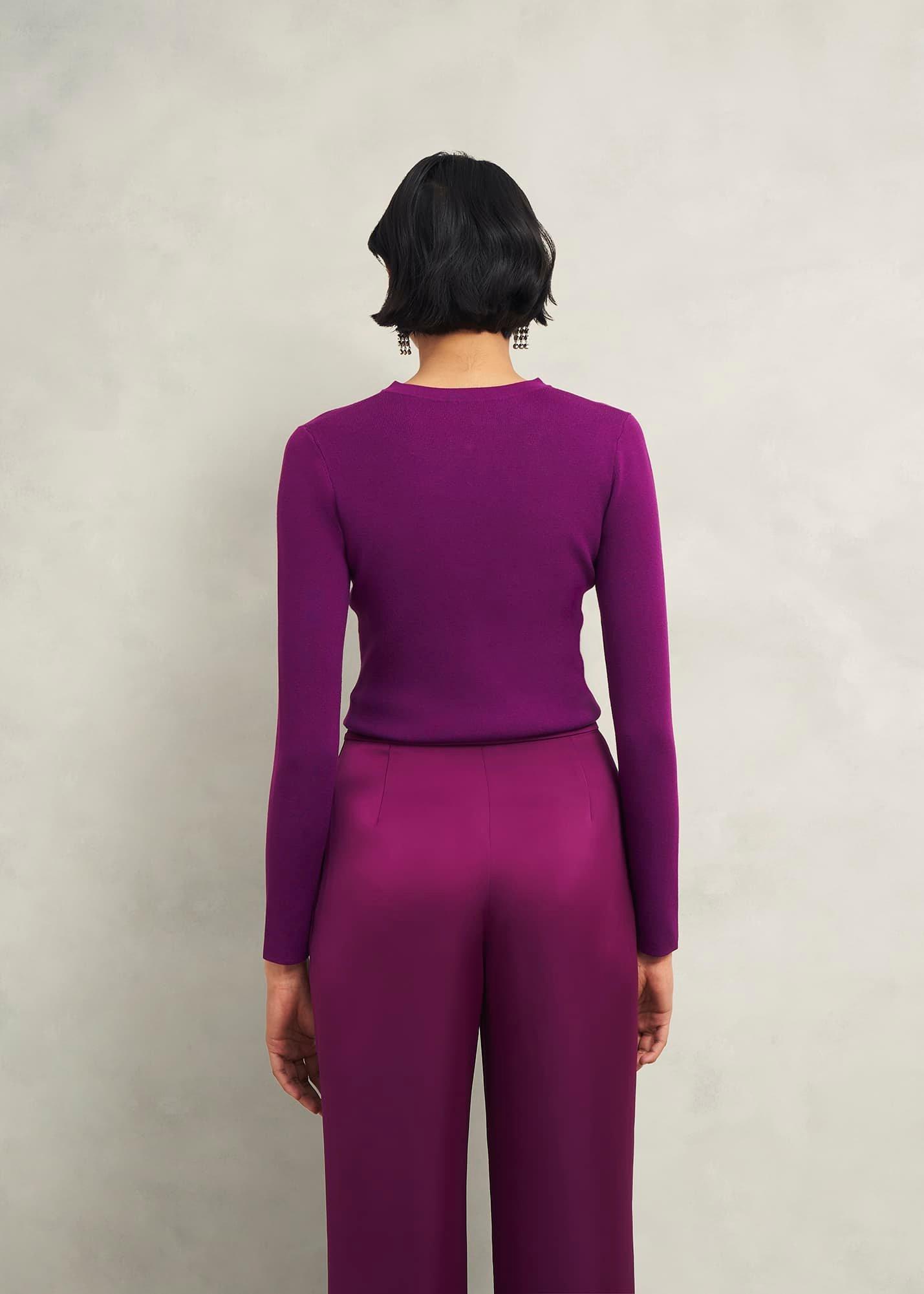 Hayden Sweater, Vibrant Purple, hi-res