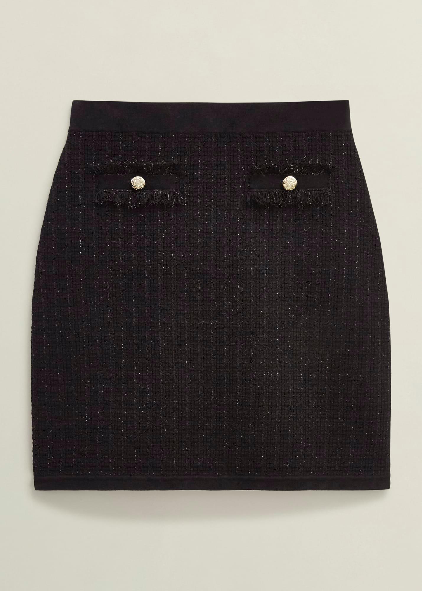 Sairey Sparkle Knitted Skirt 