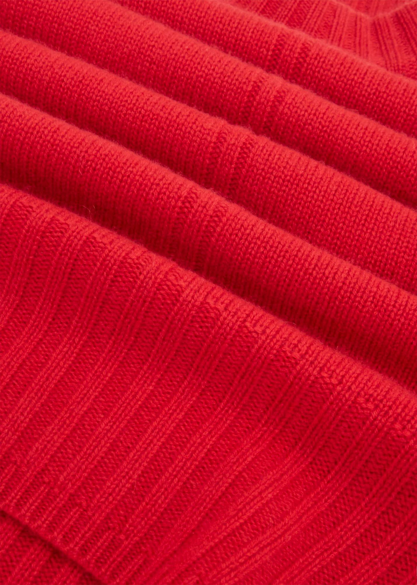 Dora Wool Cashmere Jumper, Vibrant Red, hi-res