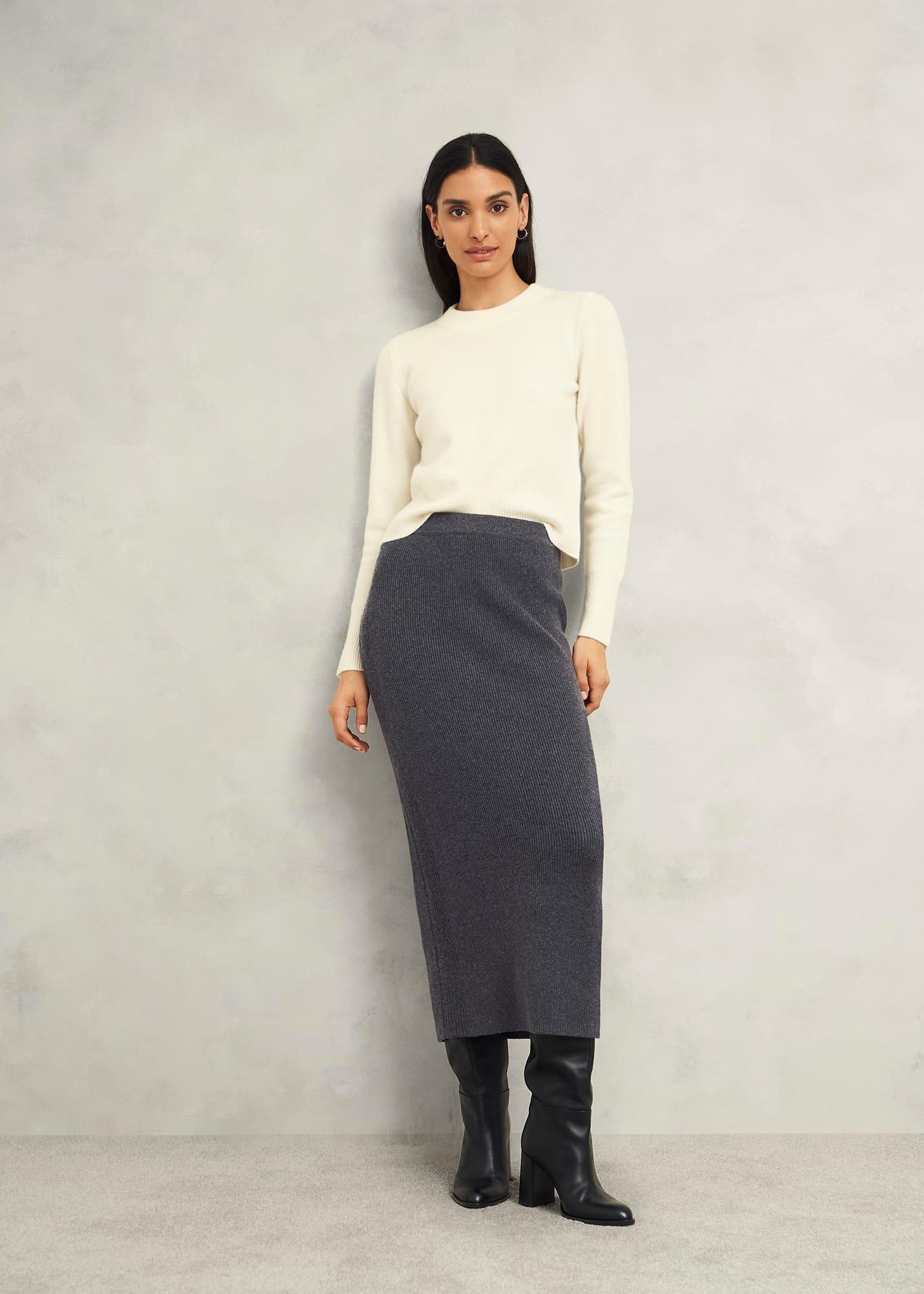 Gaskell Co-Ord Wool Cotton Skirt